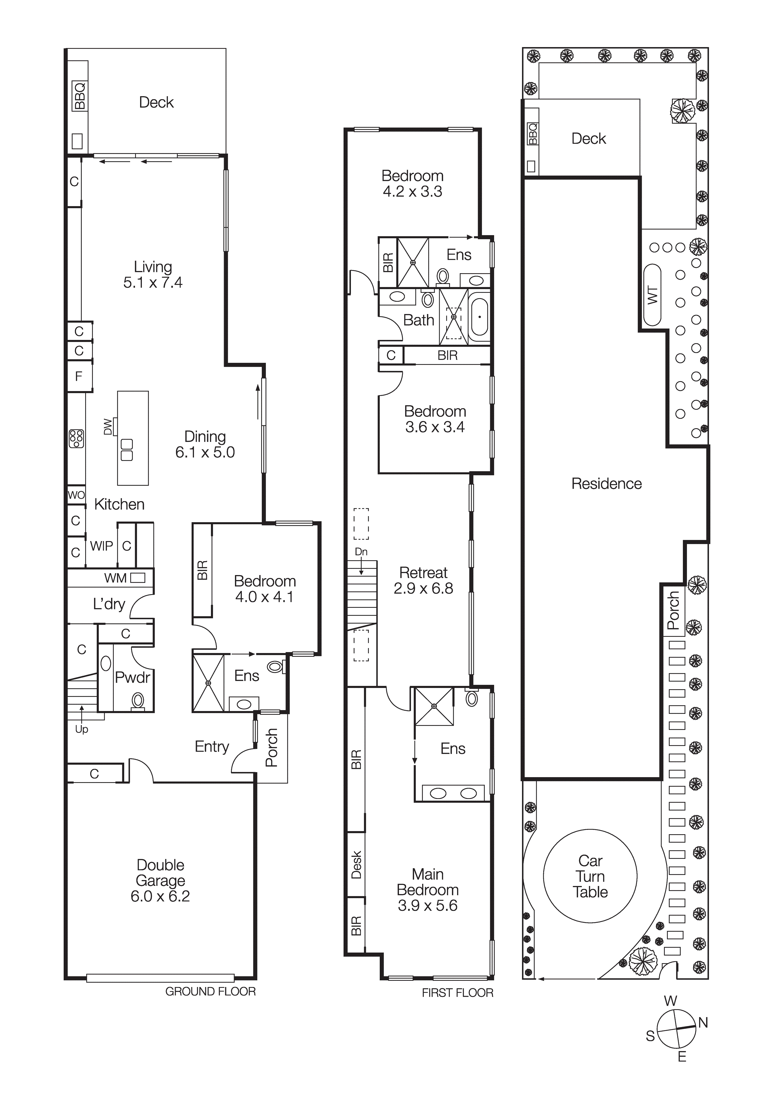 487B Bluff Road, Hampton VIC 3188 - Floorplan