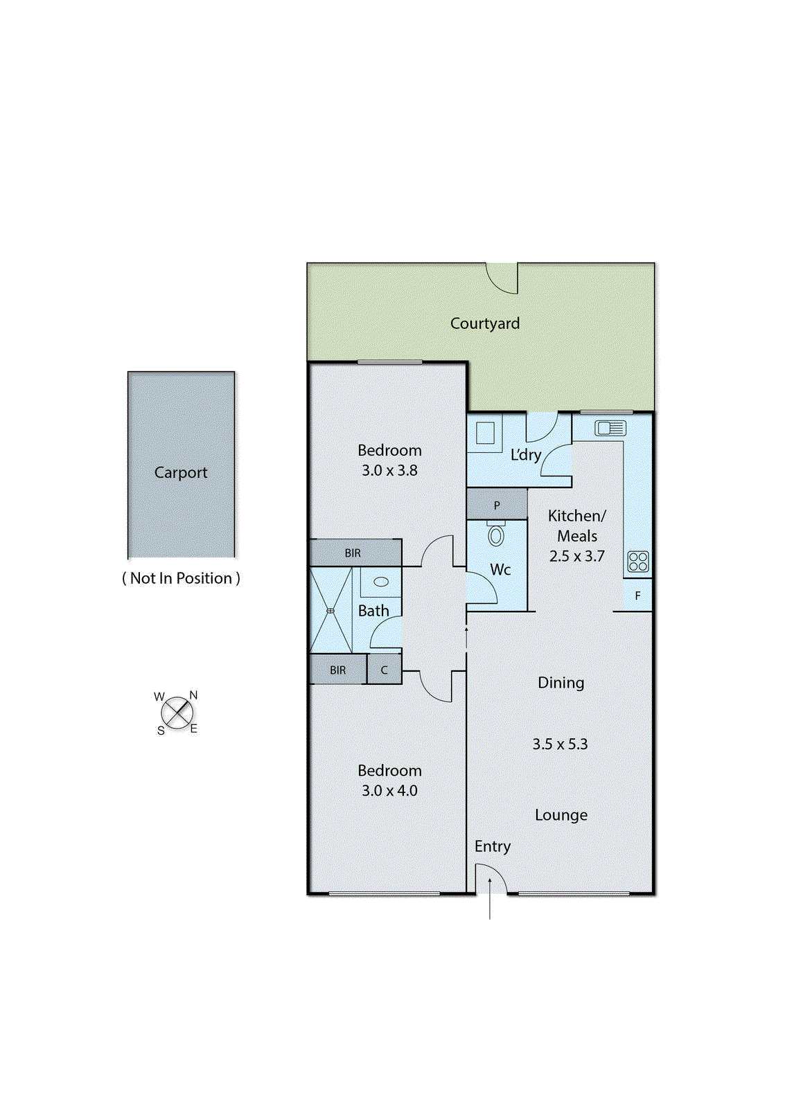 4/89 Barkly Street, Mordialloc VIC 3195 - Floorplan