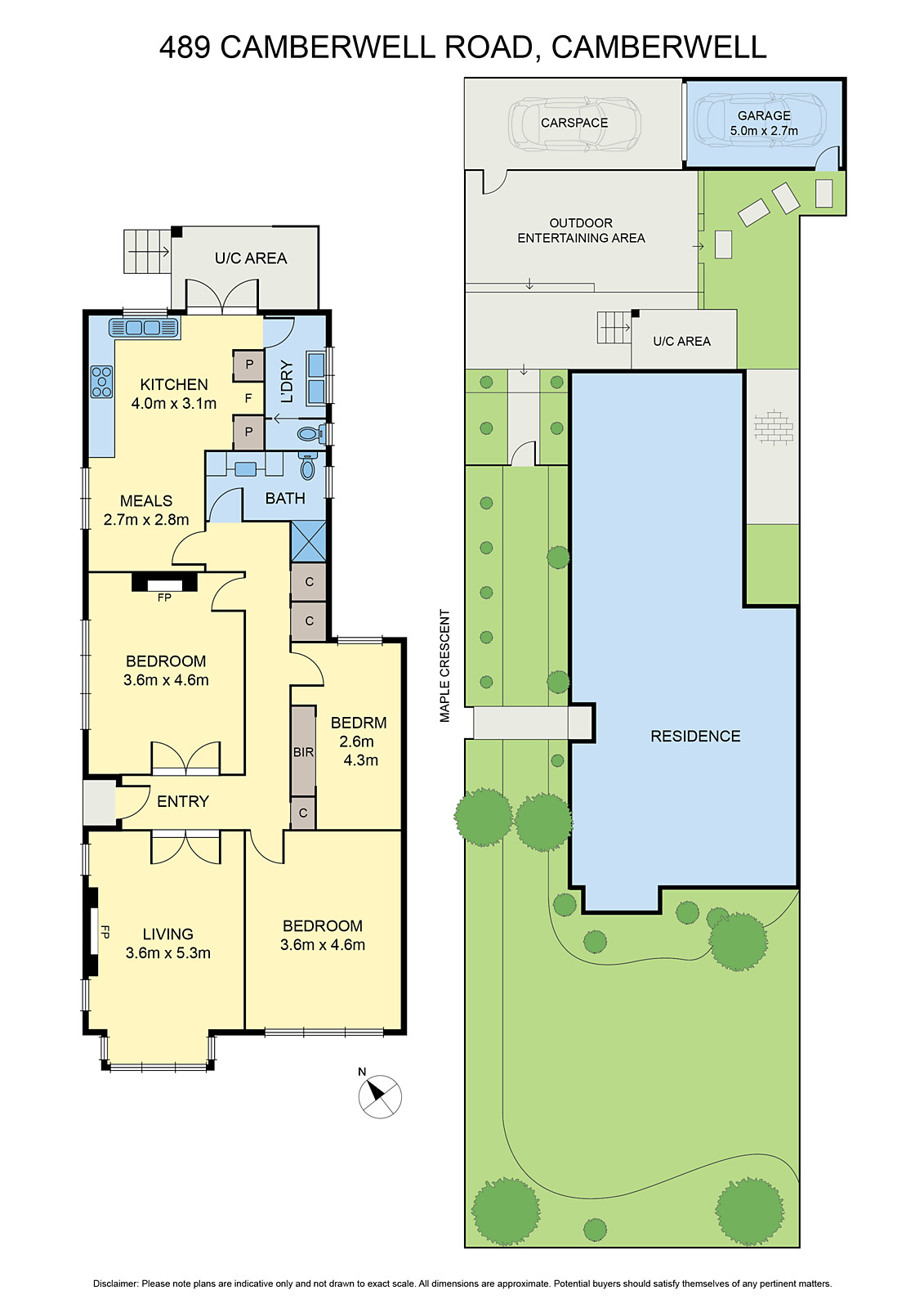 489 Camberwell Road, Camberwell VIC 3124 - Floorplan