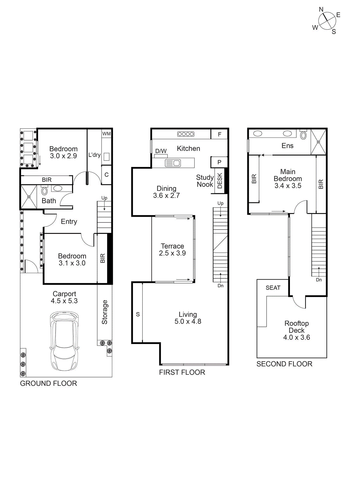 48B Osborne Street, South Yarra VIC 3141 - Floorplan