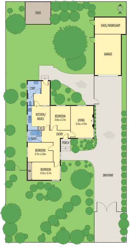 49 Alamein Avenue, Ashburton VIC 3147 - Floorplan