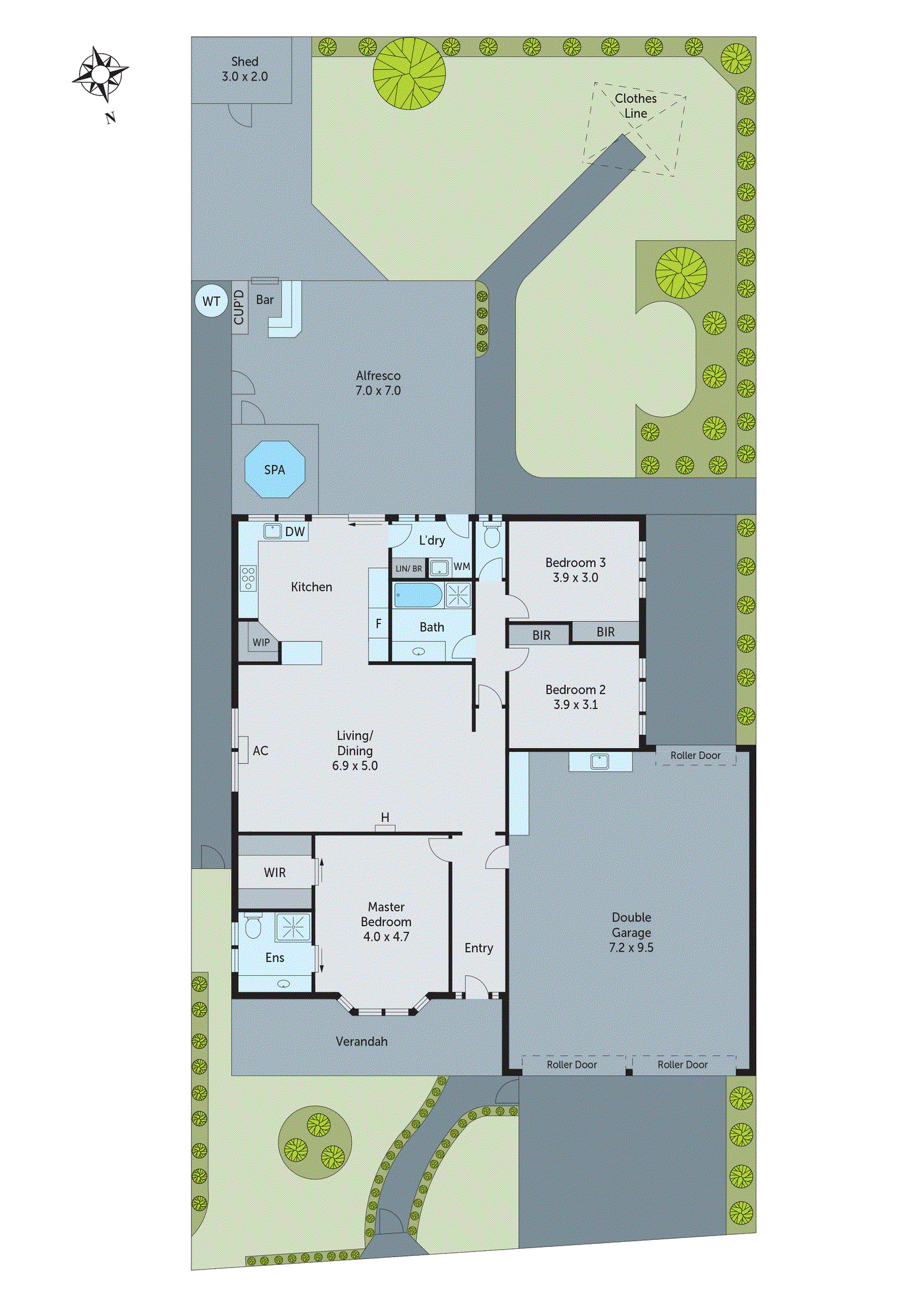 49 Burlington Crescent, Leopold VIC 3224 - Floorplan