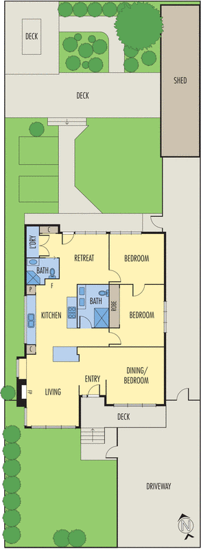 49 Burlington Street, Oakleigh VIC 3166 - Floorplan
