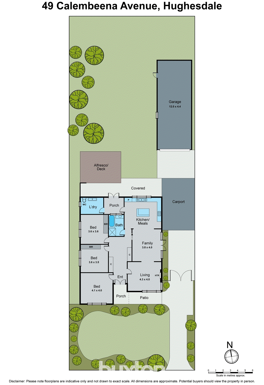 49 Calembeena Avenue, Hughesdale VIC 3166 - Floorplan