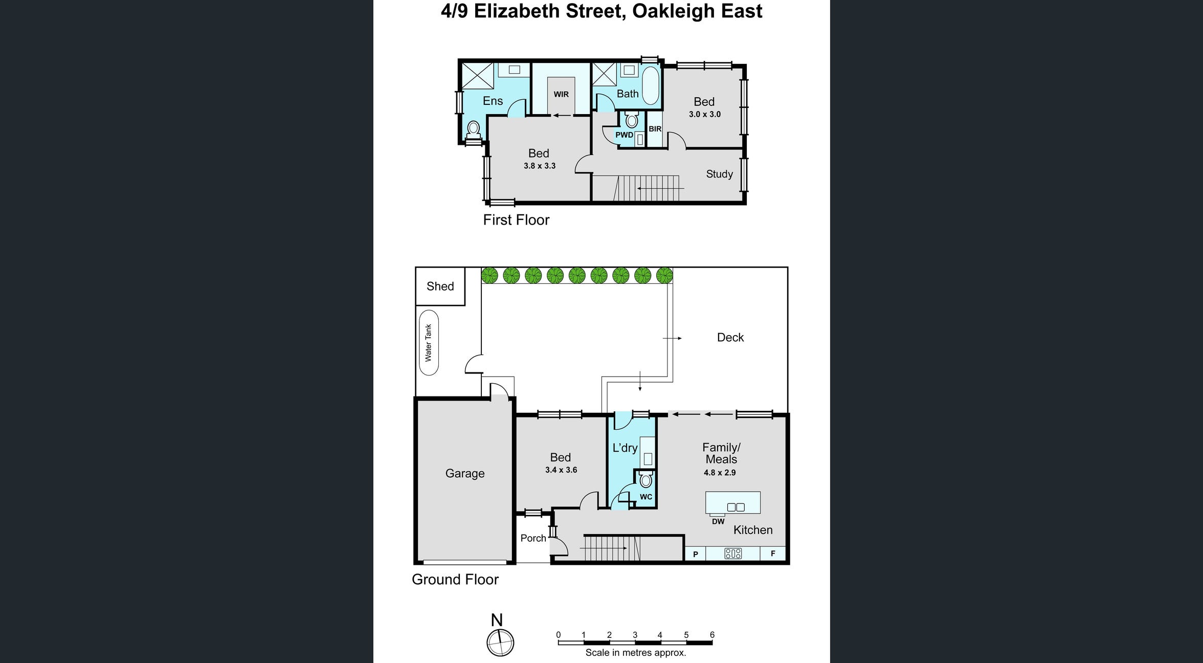 4/9 Elizabeth Street, Oakleigh East VIC 3166 - Floorplan