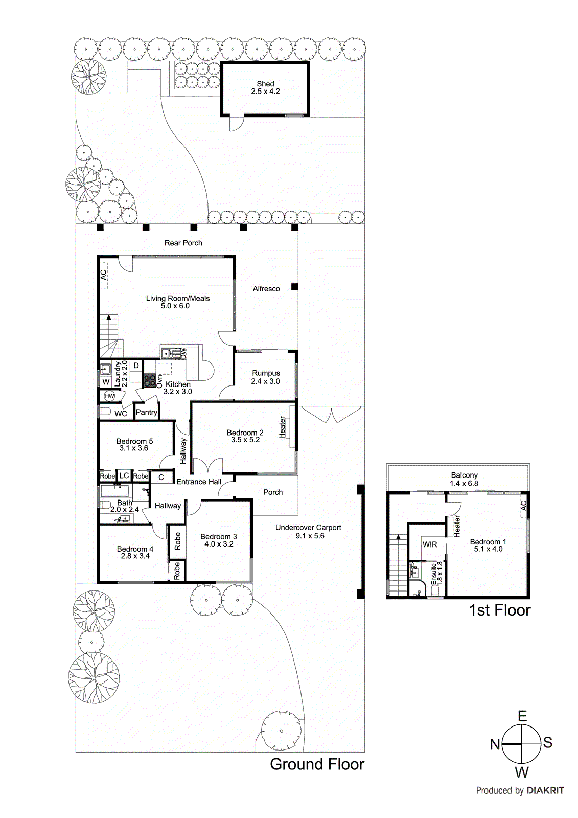 49 Ester Crescent, Clayton South VIC 3169 - Floorplan