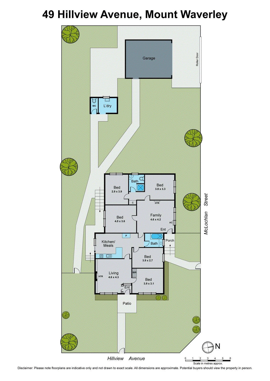 49 Hillview Avenue, Mount Waverley VIC 3149 - Floorplan