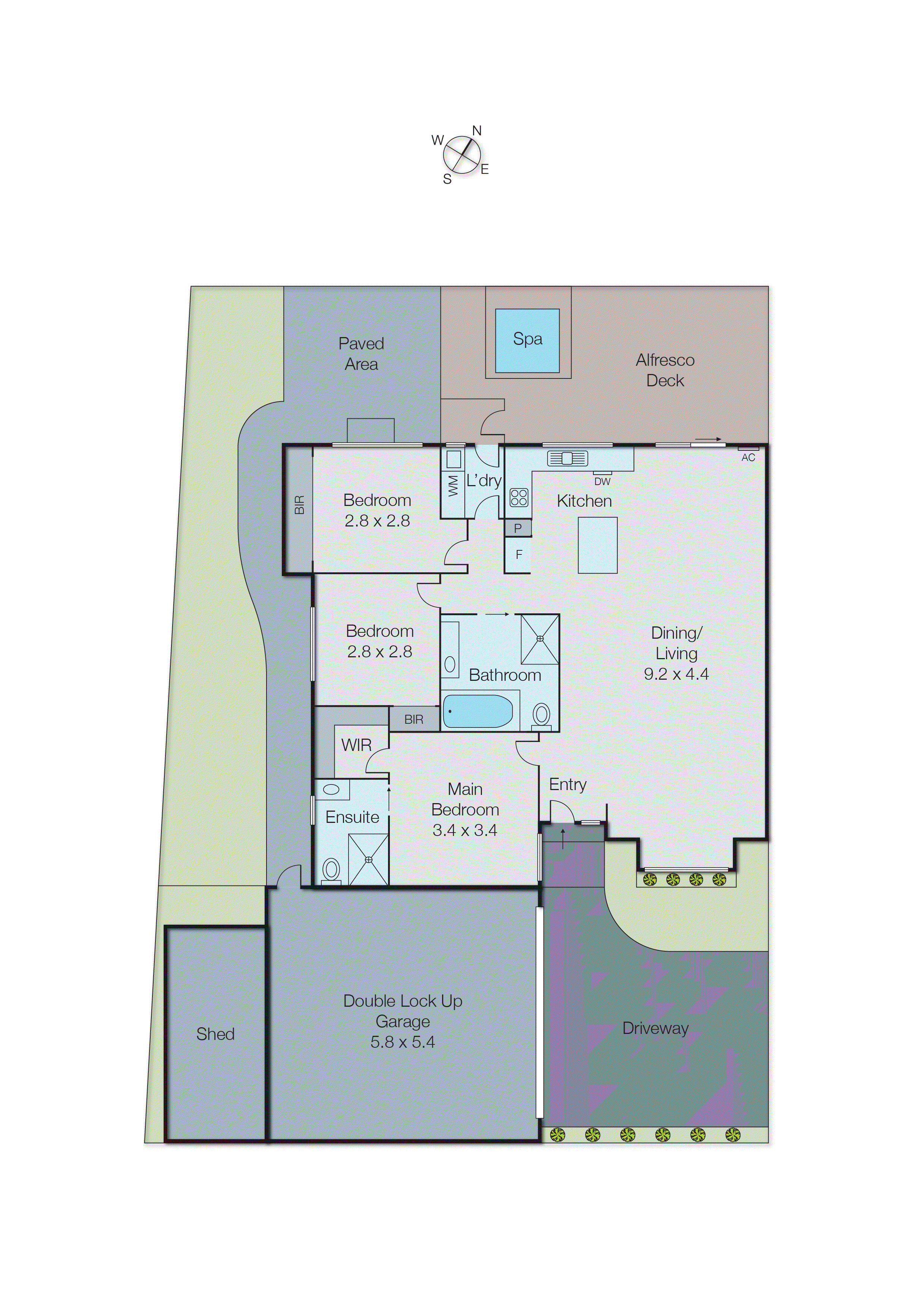 4/9 Melrose Street, Mordialloc VIC 3195 - Floorplan