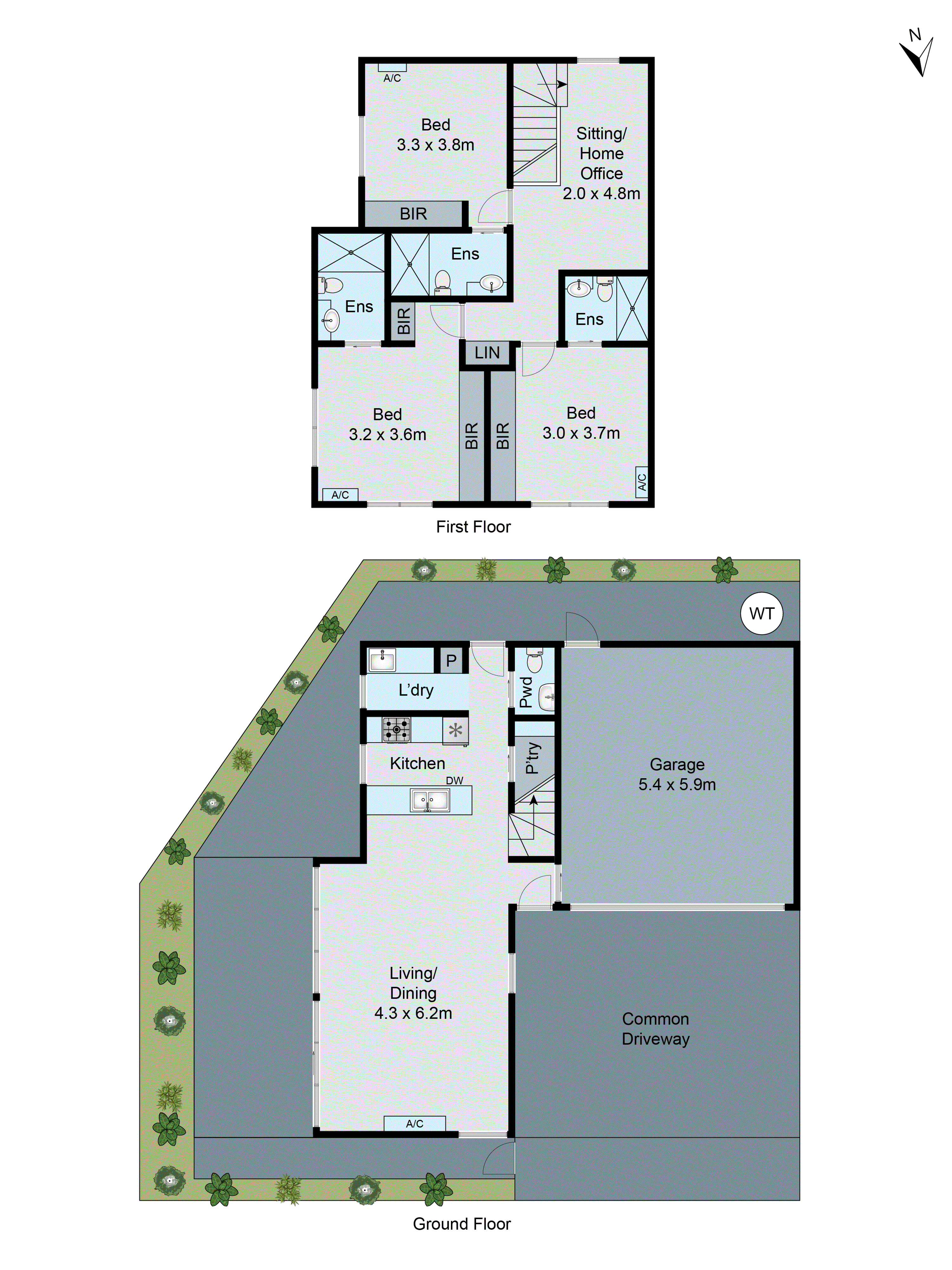 4/9 Scarlett Street, Geelong West VIC 3218 - Floorplan
