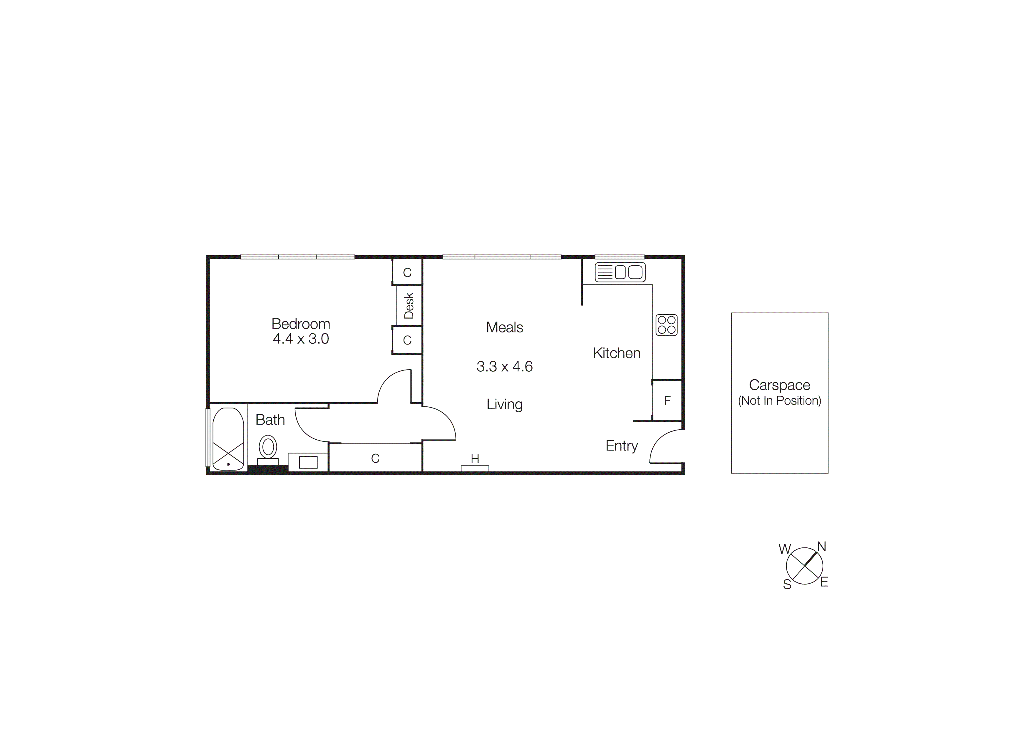 49/10 Acland Street, St Kilda VIC 3182 - Floorplan
