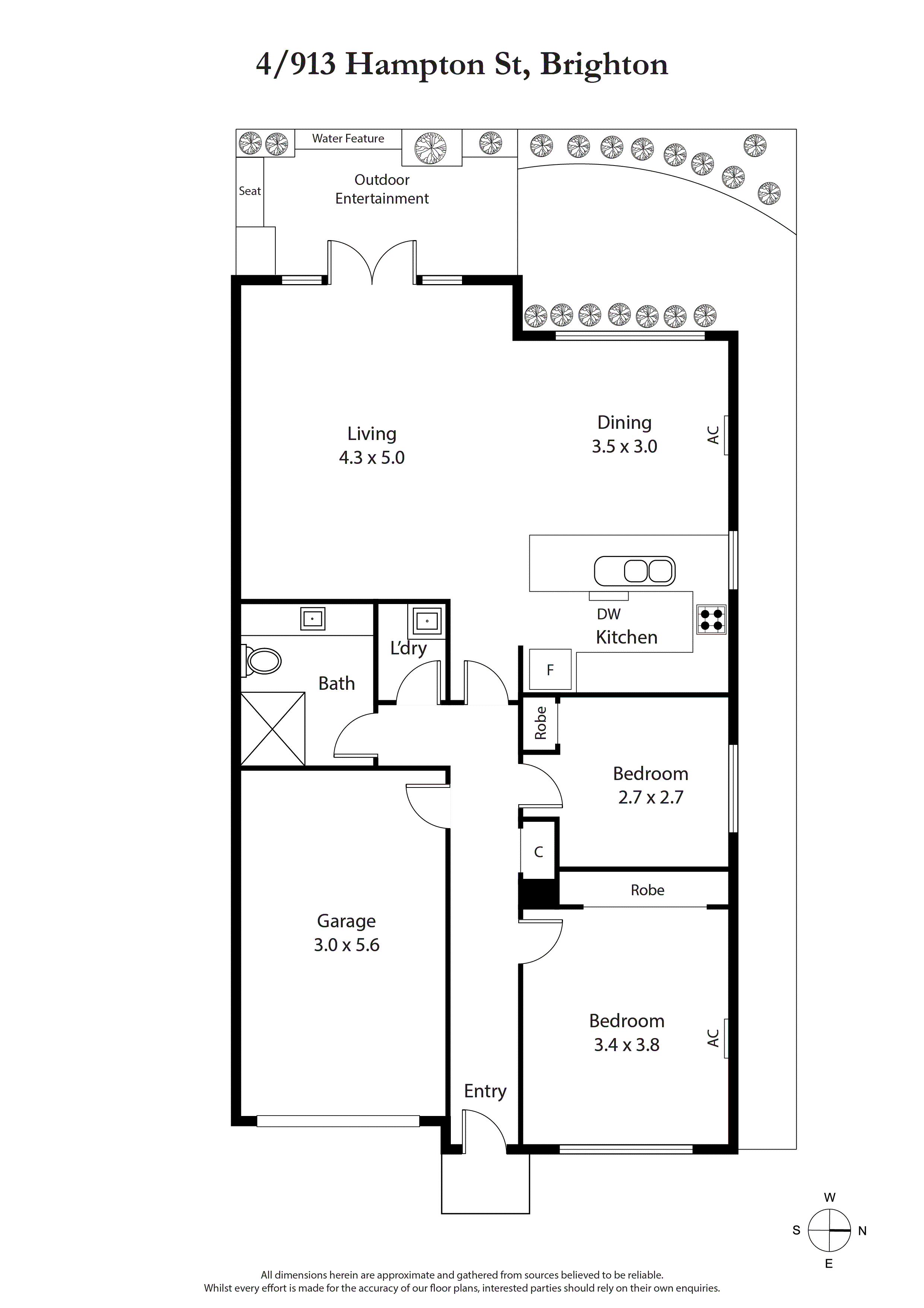 4/913 Hampton Street, BRIGHTON VIC 3186 - Floorplan
