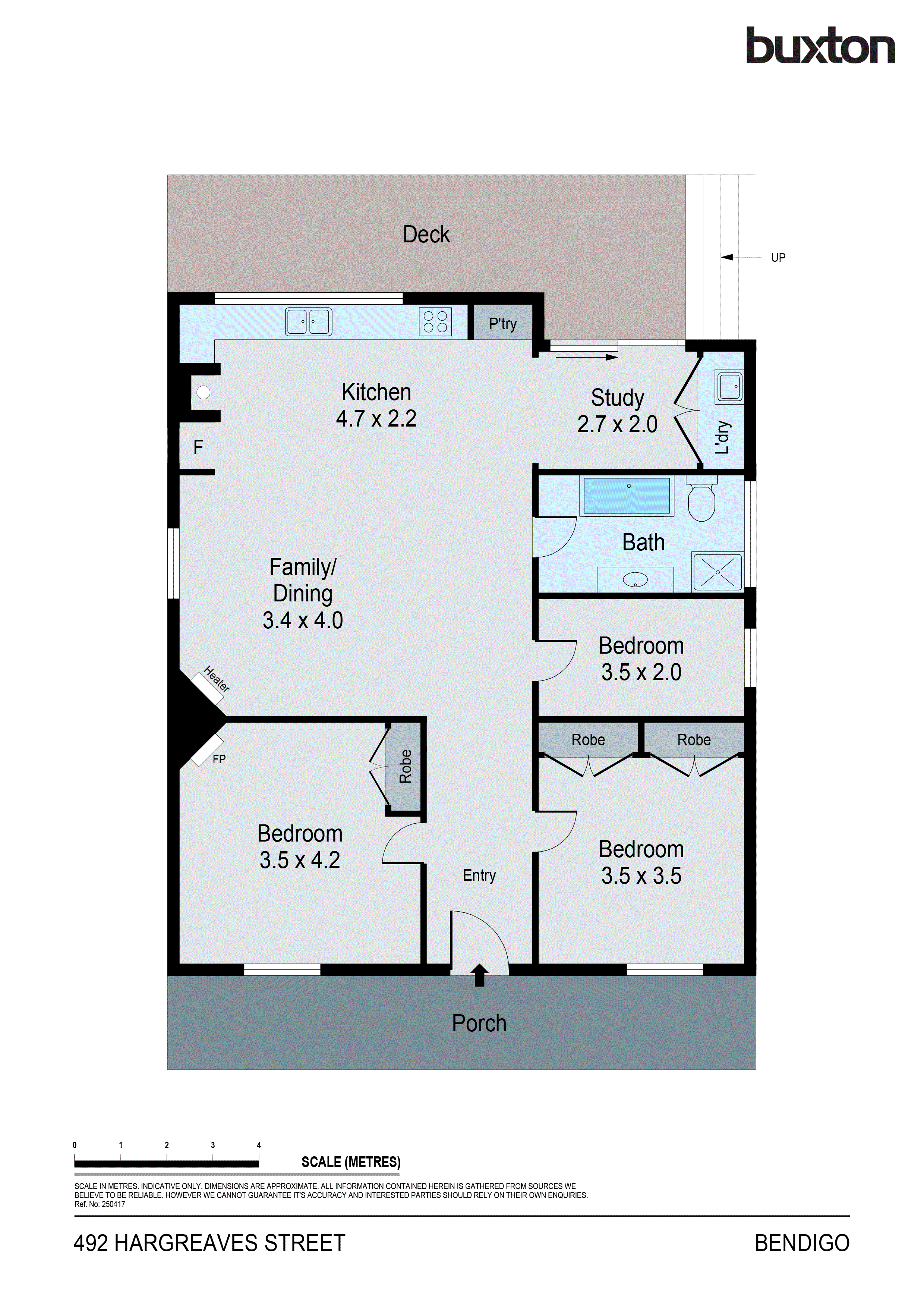 492 Hargreaves Street, Bendigo VIC 3550 - Floorplan