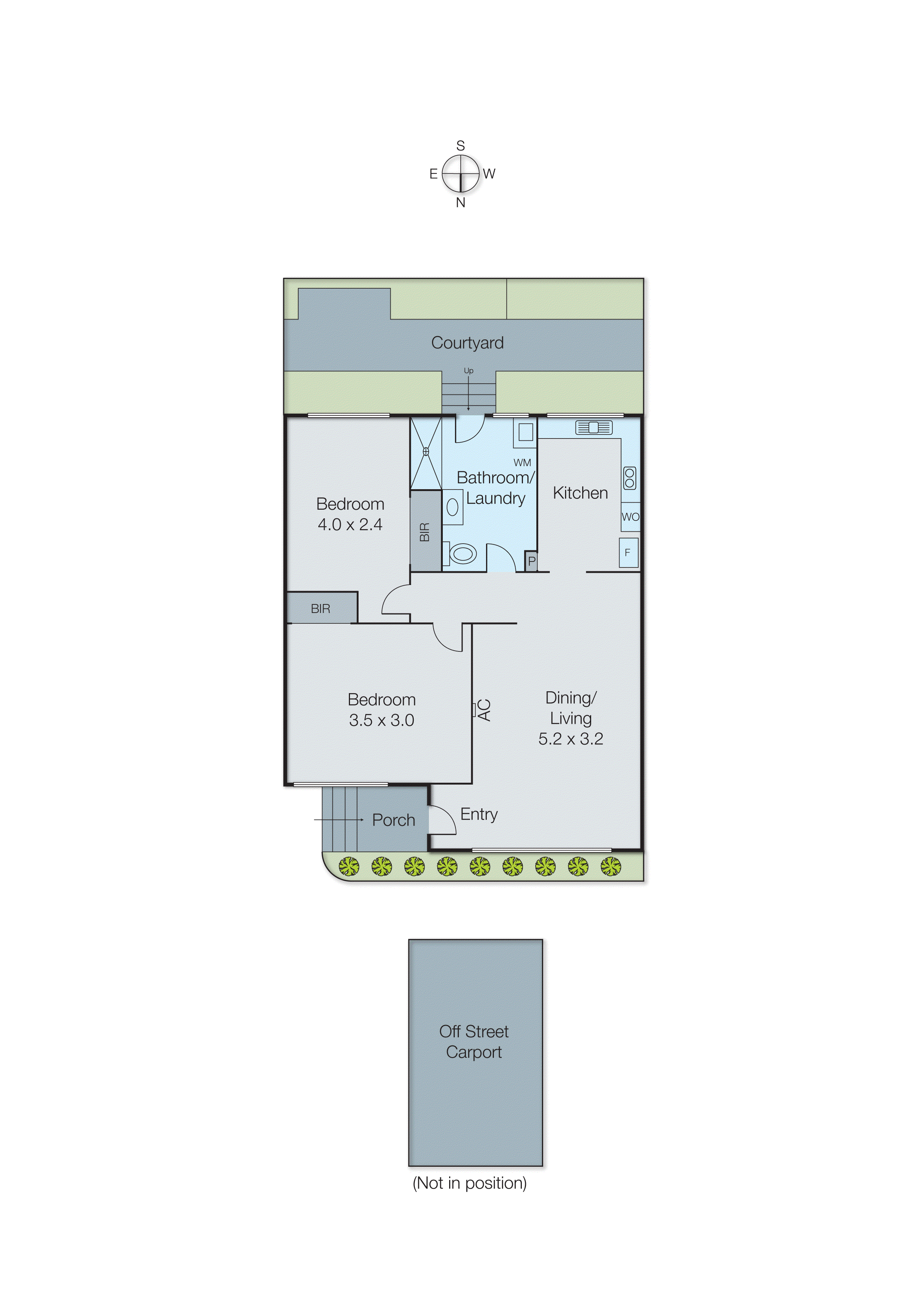 4/92 Warrigal Road, Parkdale VIC 3195 - Floorplan