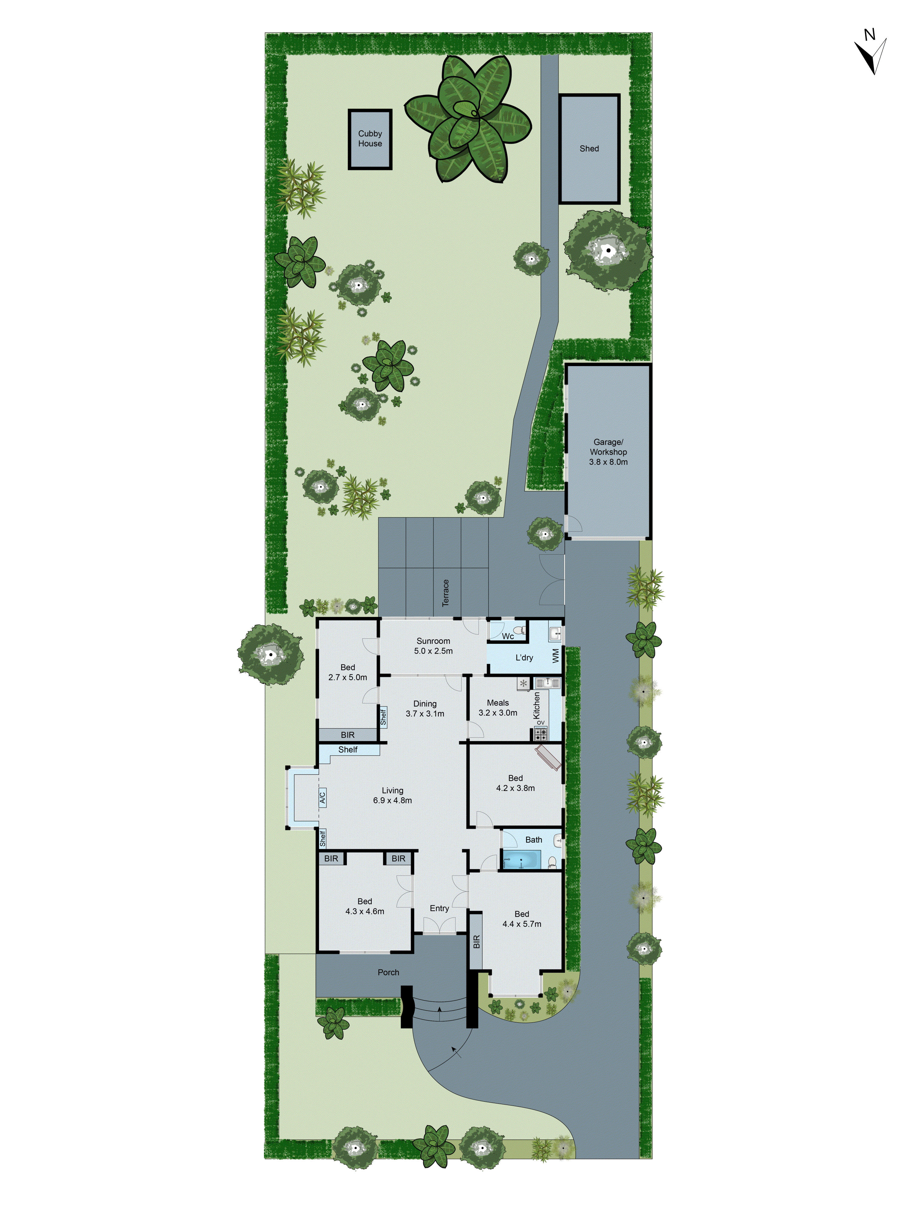 493 Neerim Road, Murrumbeena VIC 3163 - Floorplan