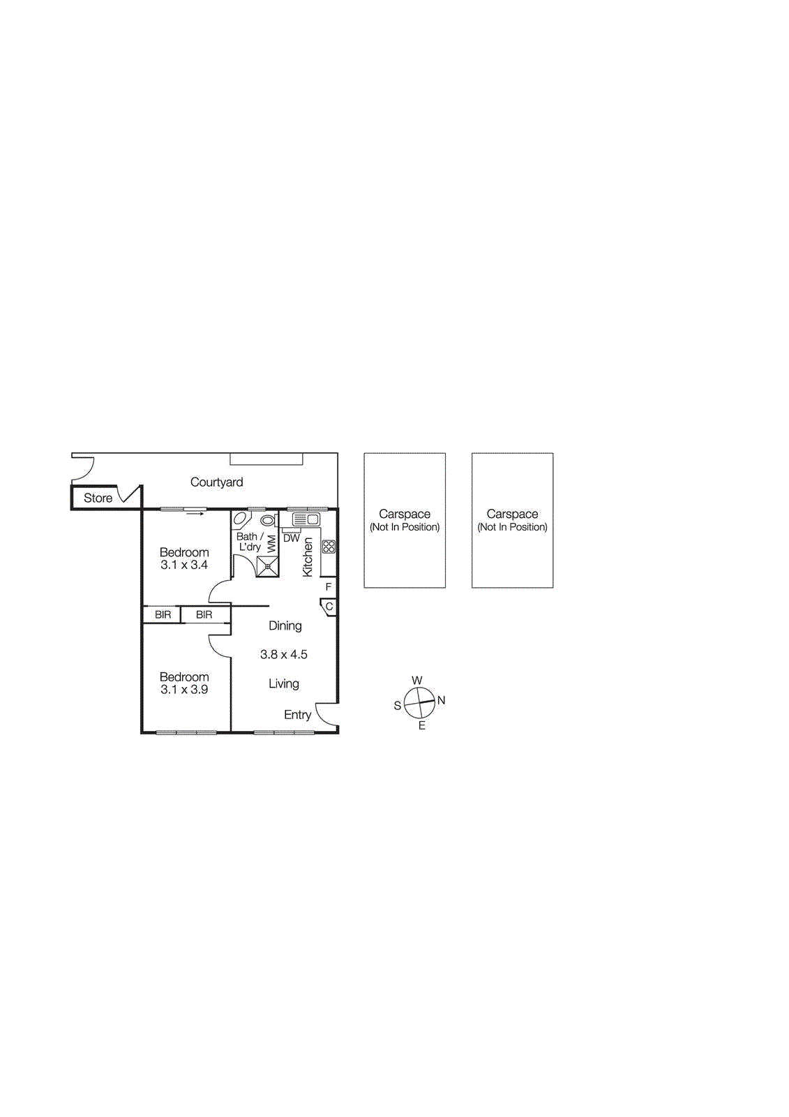 4/94 Glen Huntly Road, Elwood VIC 3184 - Floorplan