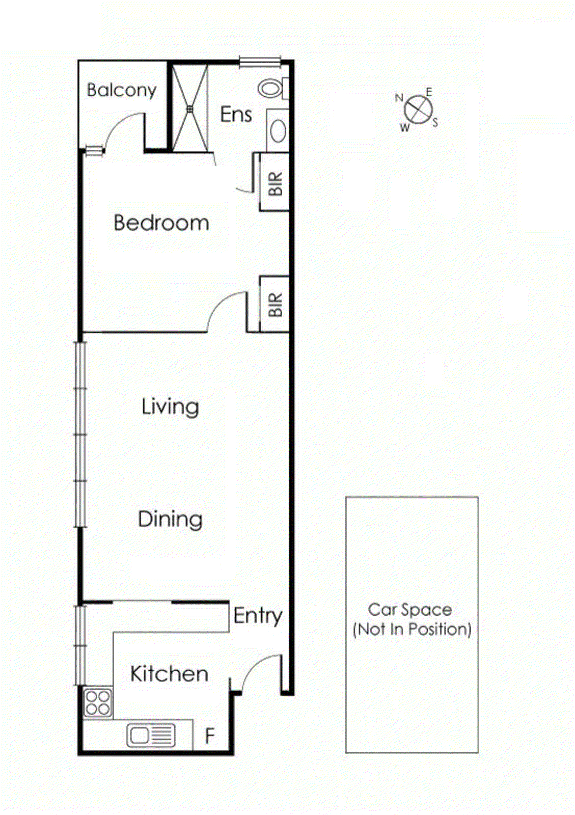 4/953 Punt Road, South Yarra VIC 3141 - Floorplan