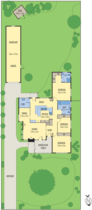 496 Highbury Road, Mount Waverley VIC 3149 - Floorplan