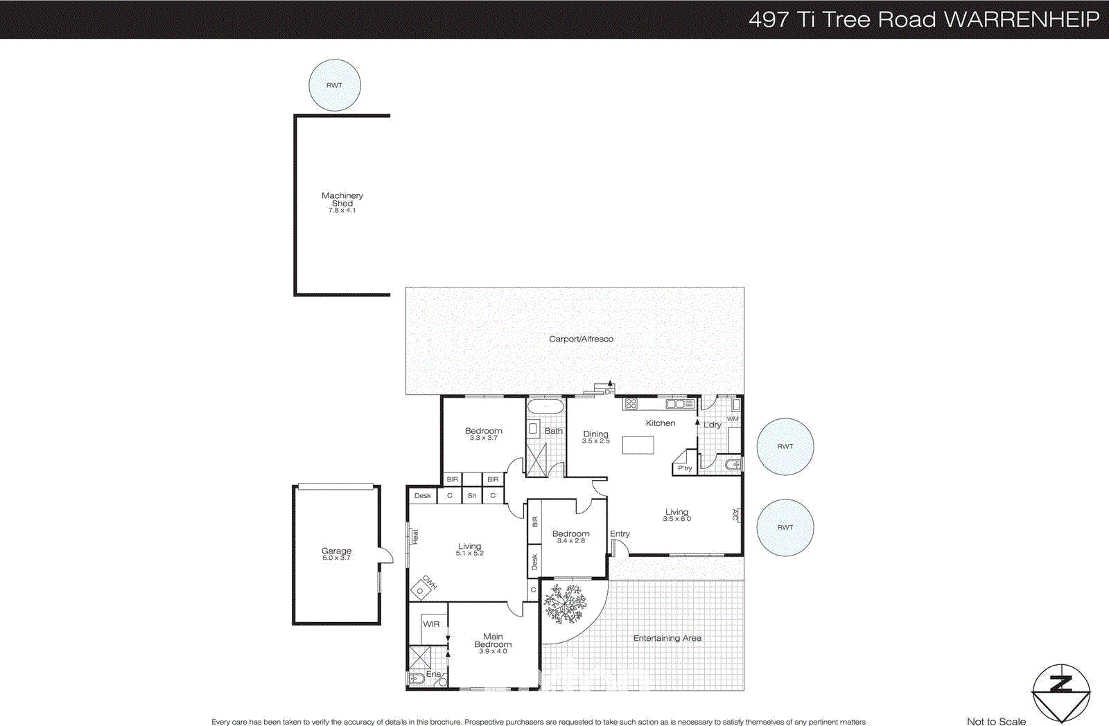 497 Ti Tree Road, Warrenheip VIC 3352 - Floorplan