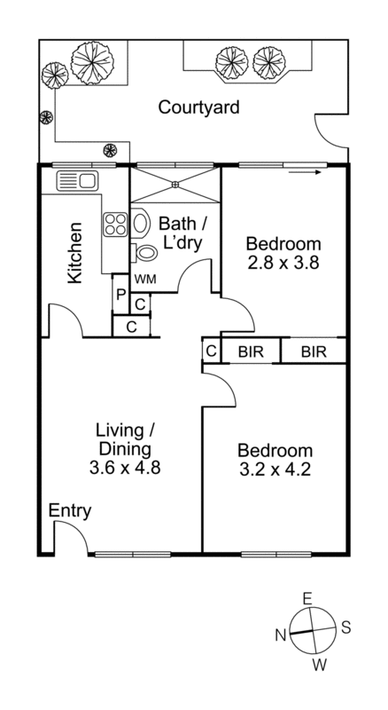 4/99 Spray Street, Elwood VIC 3184 - Floorplan