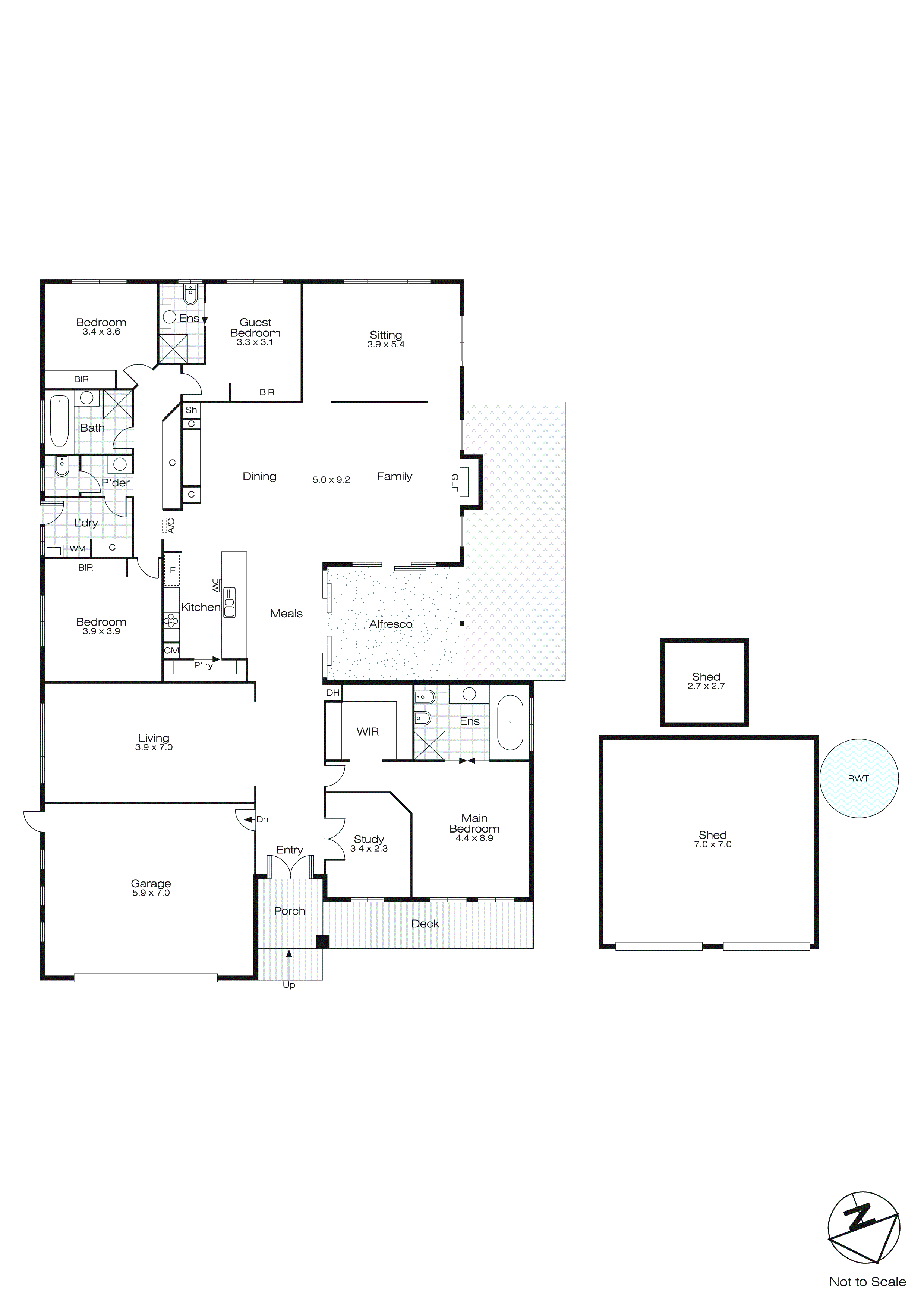 4A Allan Street, Buninyong VIC 3357 - Floorplan