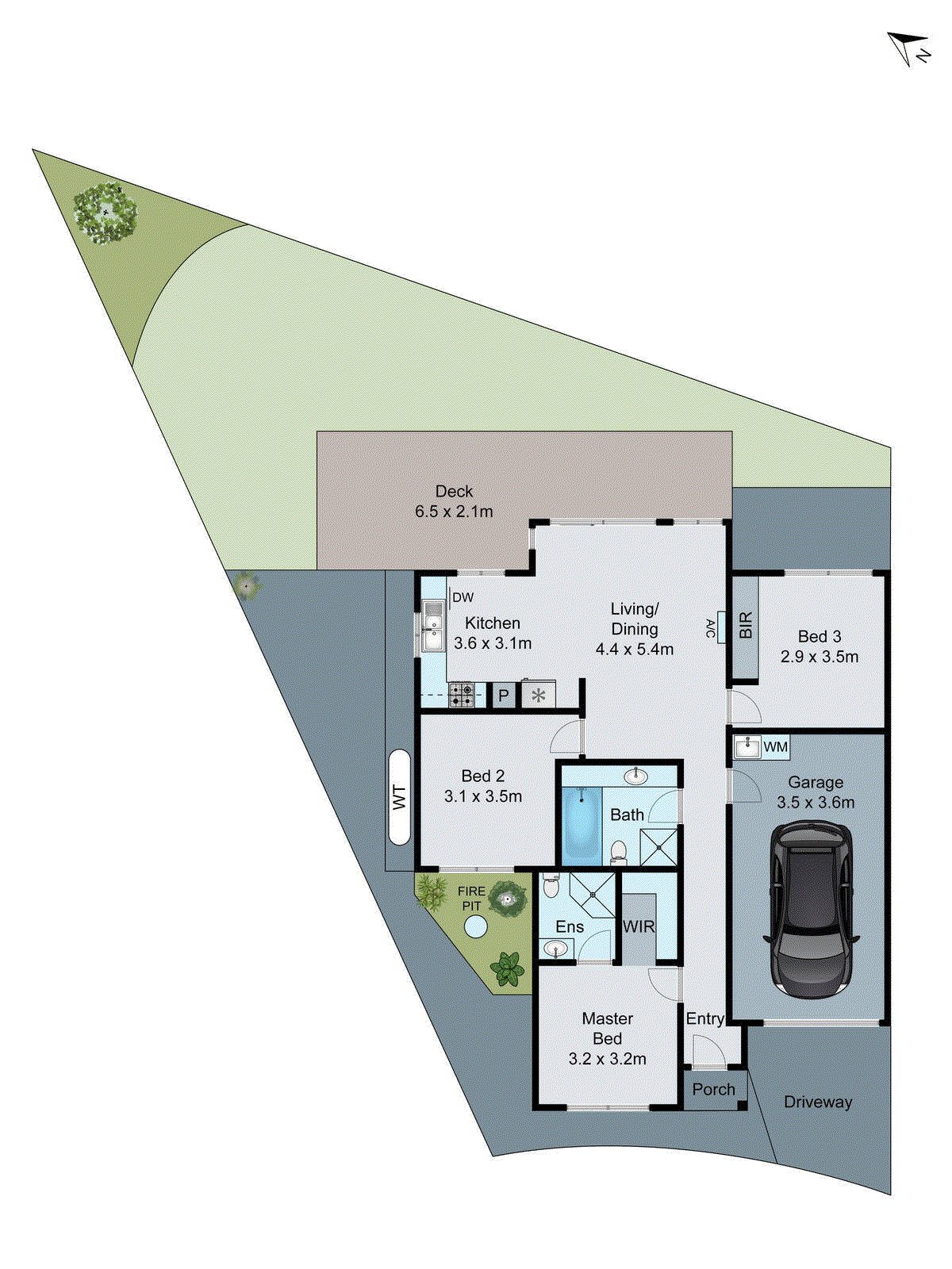 4a Corowa Court, Grovedale VIC 3216 - Floorplan