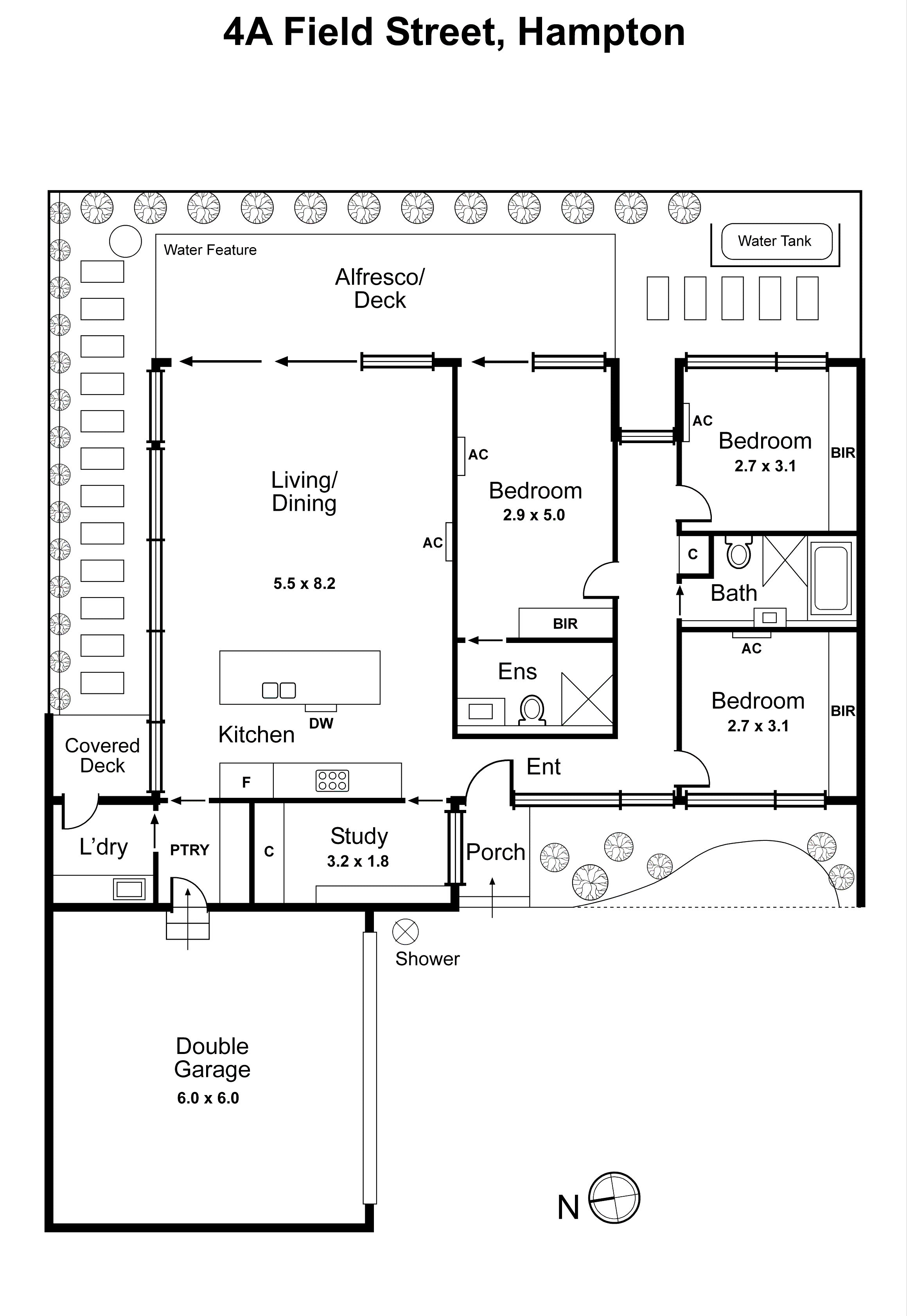 4A Field Street, Hampton VIC 3188 - Floorplan