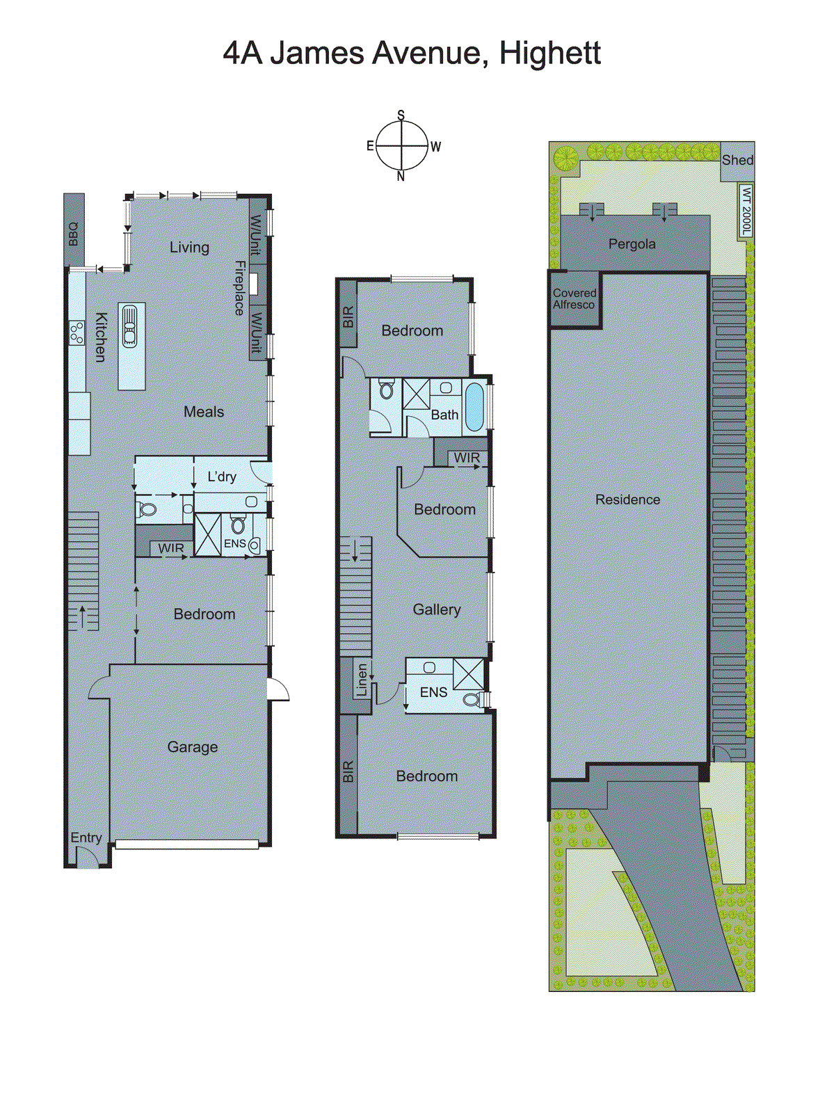 4A James Avenue, Highett VIC 3190 - Floorplan