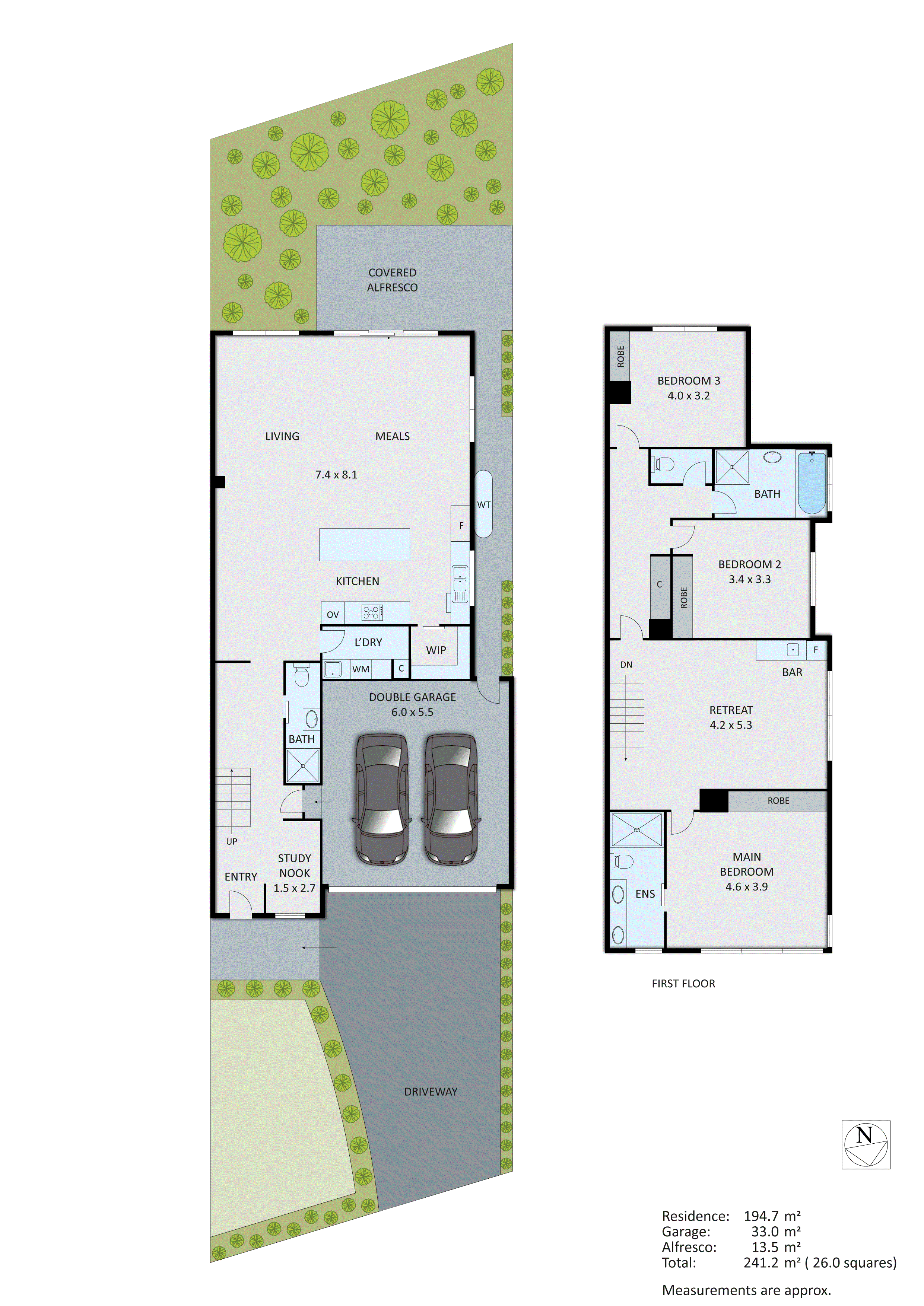 4A Norma Avenue, Cheltenham VIC 3192 - Floorplan