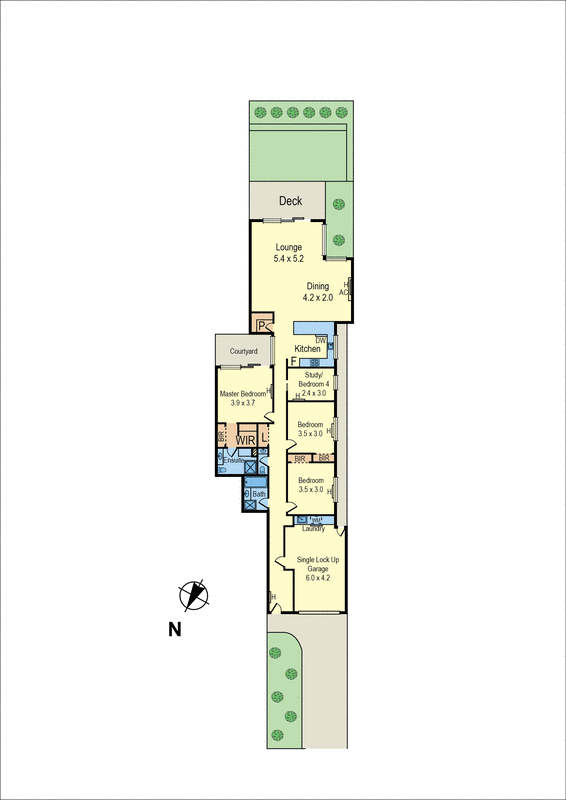 4A Ormond Street, Mordialloc VIC 3195 - Floorplan