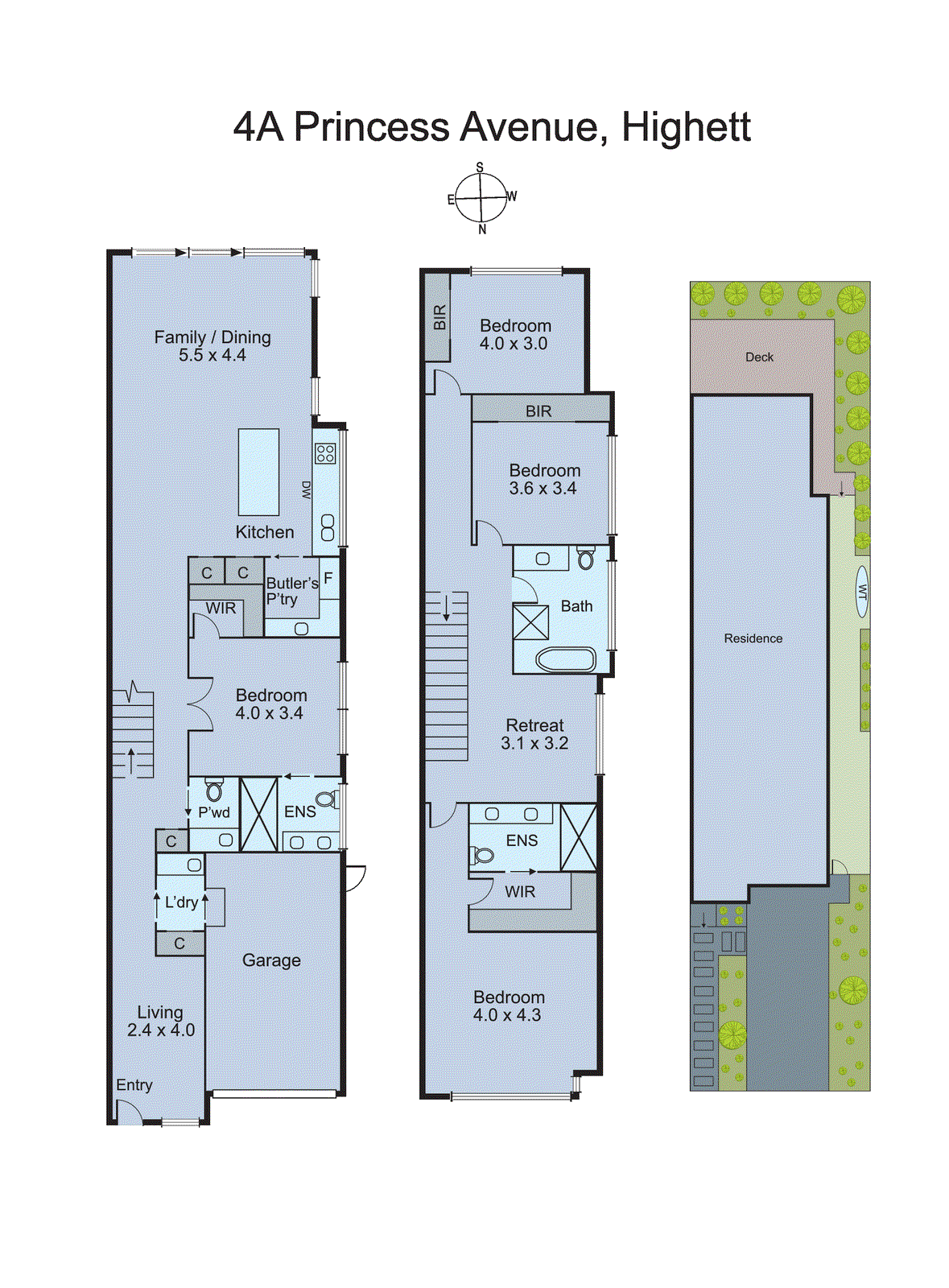 4a Princess Avenue, Highett VIC 3190 - Floorplan