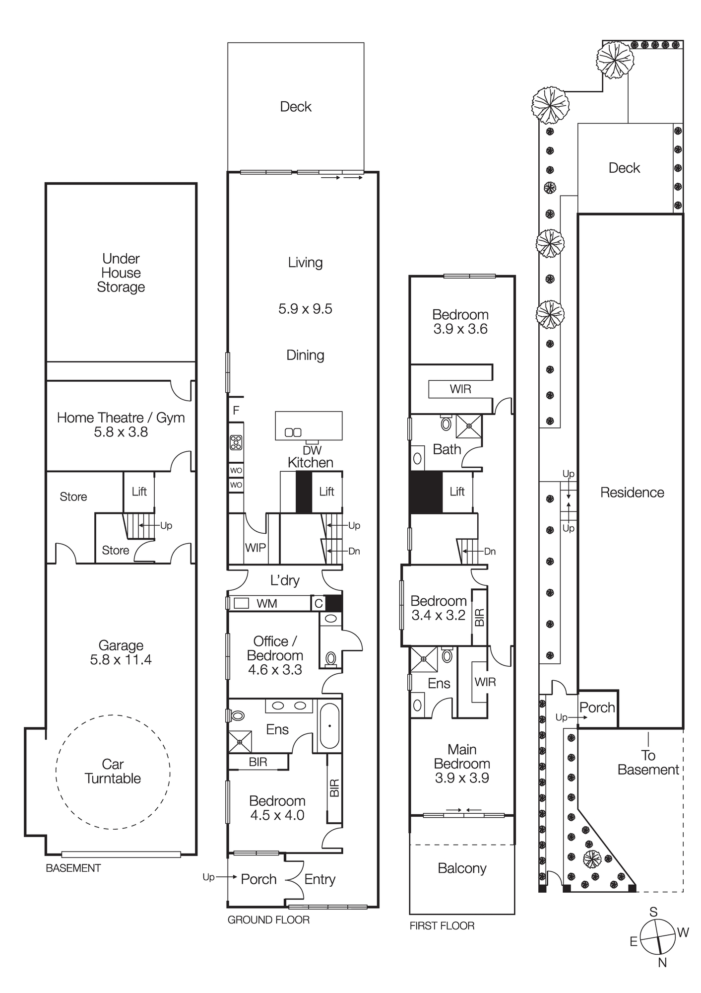 4B Harwood Street, BRIGHTON VIC 3186 - Floorplan