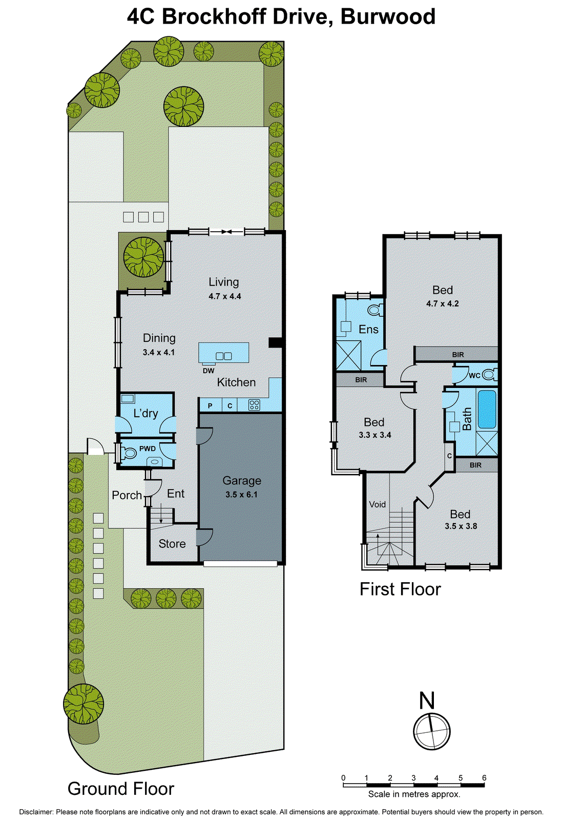 4C Brockhoff Drive, Burwood VIC 3125 - Floorplan