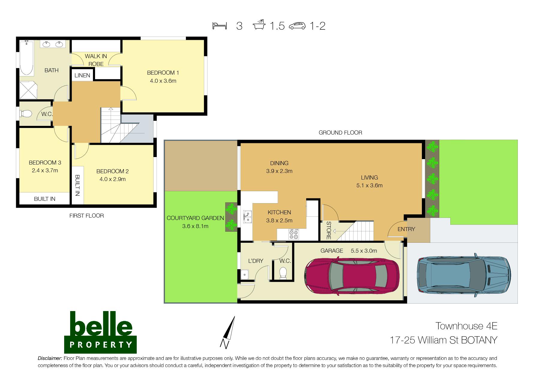 4E/1725 William Street, Botany NSW 2019