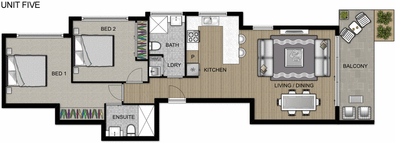 5-6/25 Barker Street, Cheltenham VIC 3192 - Floorplan