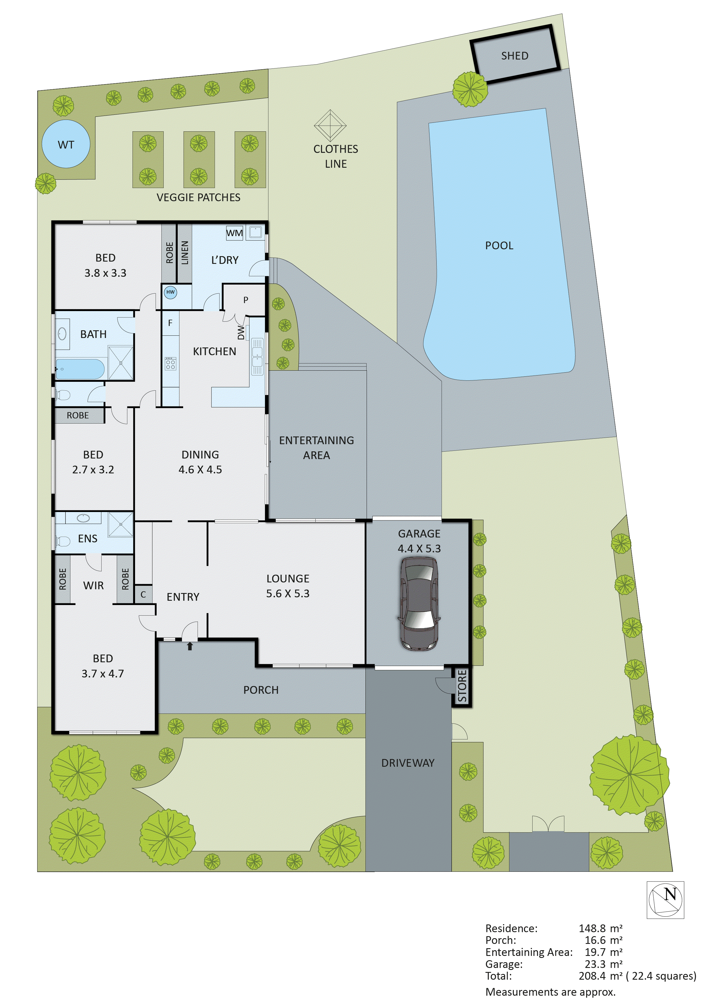 5-7 Golf Links Crescent, Dingley Village VIC 3172 - Floorplan