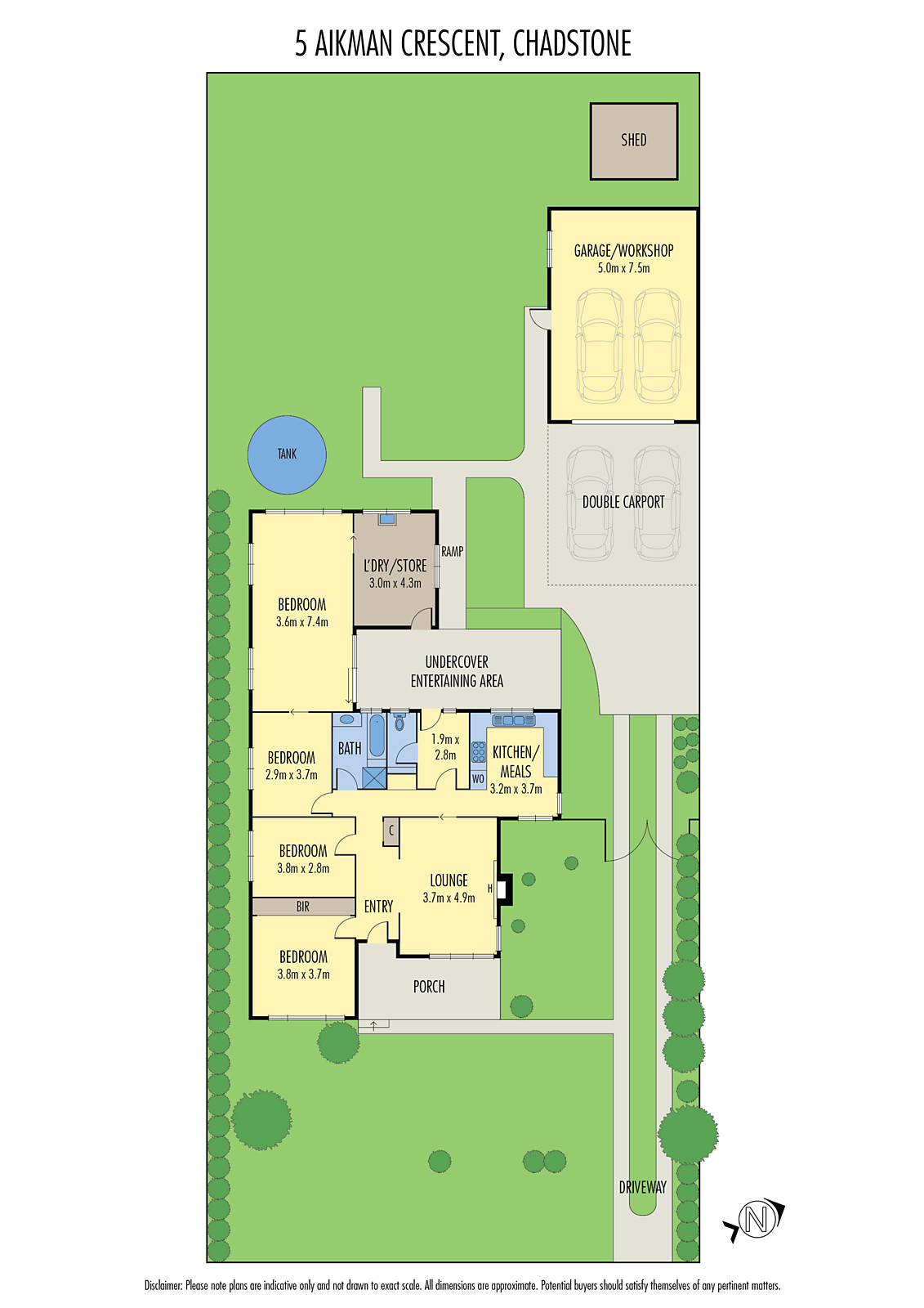 5 Aikman Crescent, Chadstone VIC 3148 - Floorplan