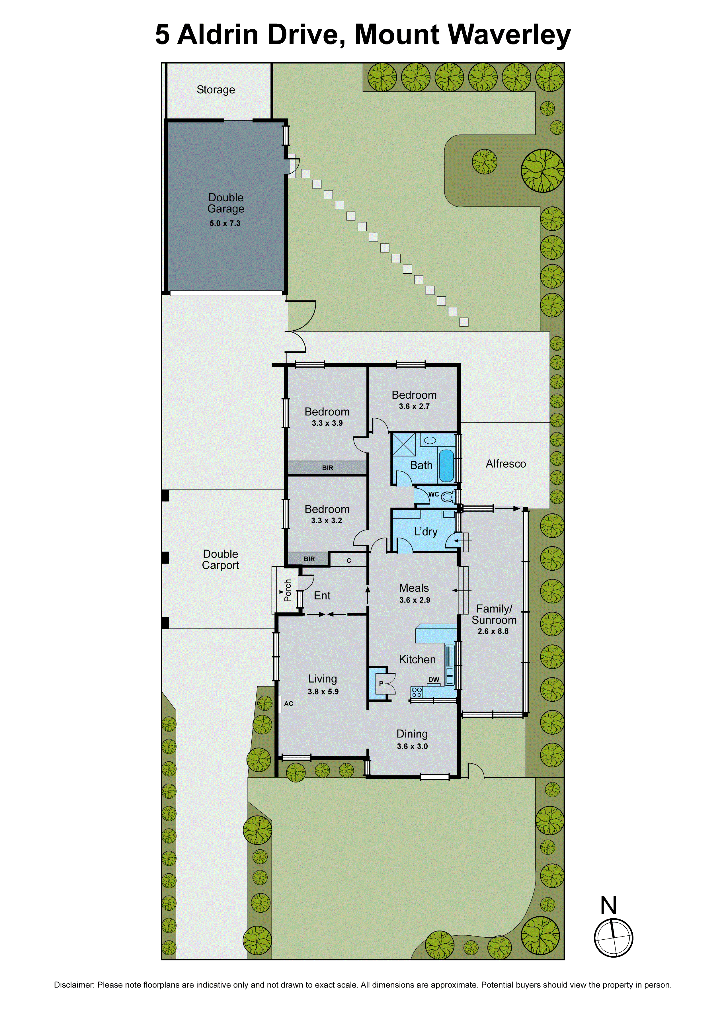 5 Aldrin Drive, Mount Waverley VIC 3149 - Floorplan