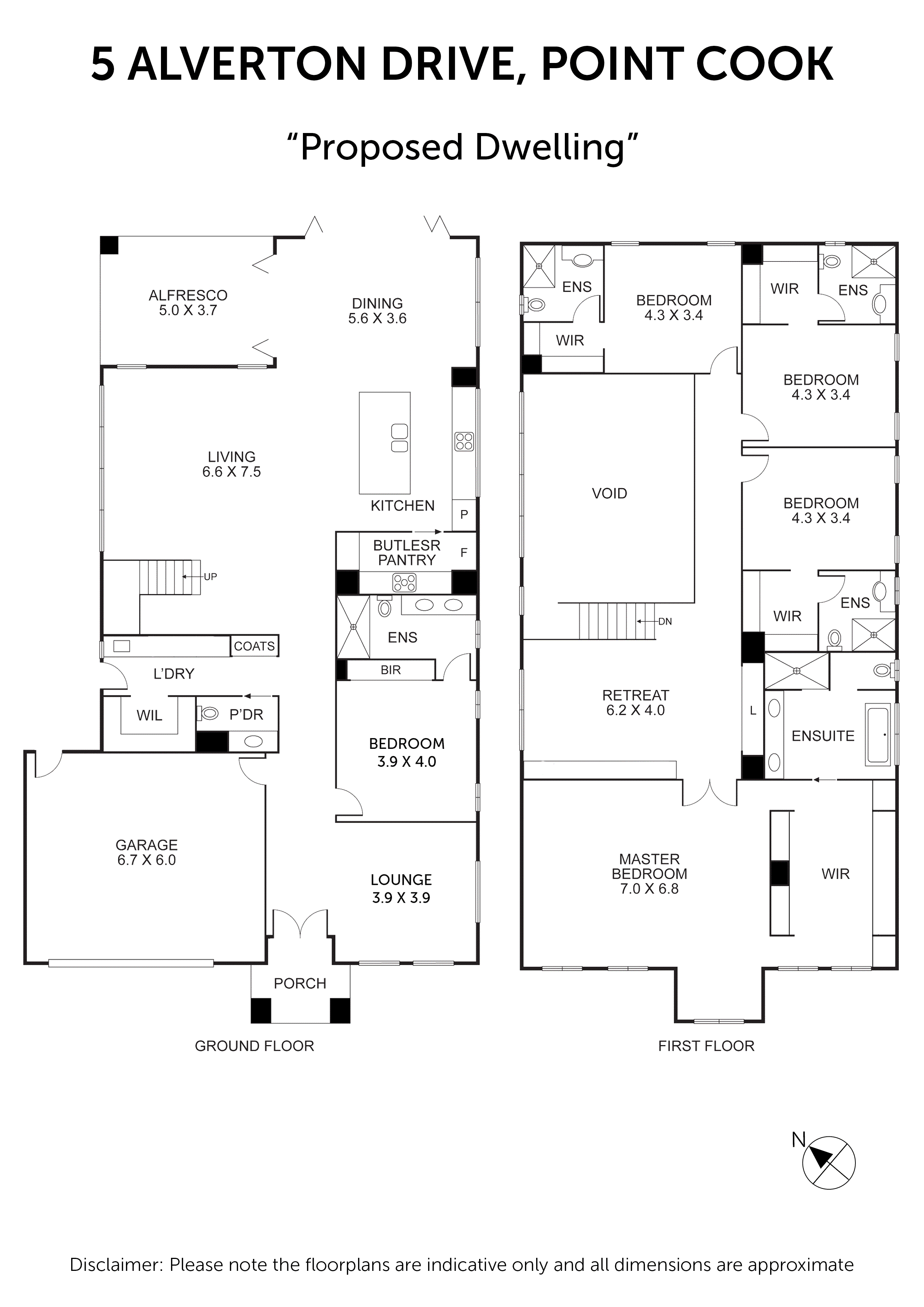 5 Alverton Drive, Point Cook VIC 3030 - Floorplan