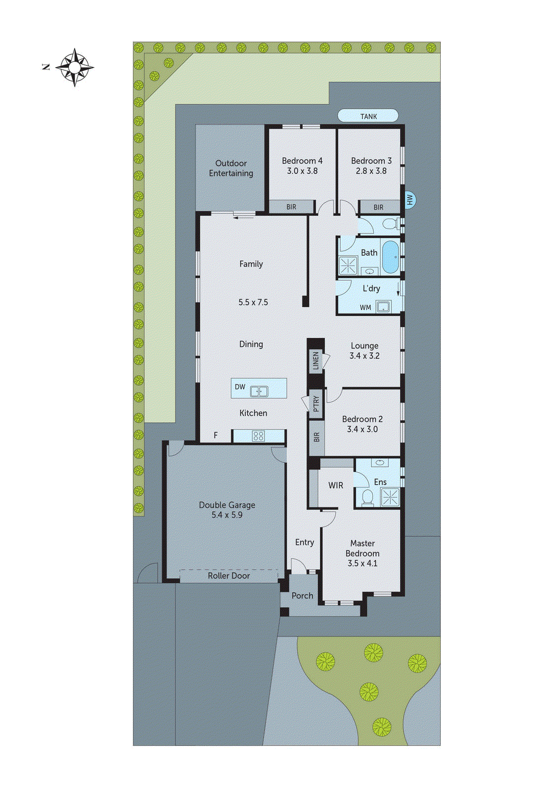 5 Anchorage Way, Leopold VIC 3224 - Floorplan