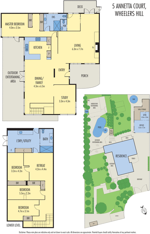 5 Annetta Court, Wheelers Hill VIC 3150 - Floorplan