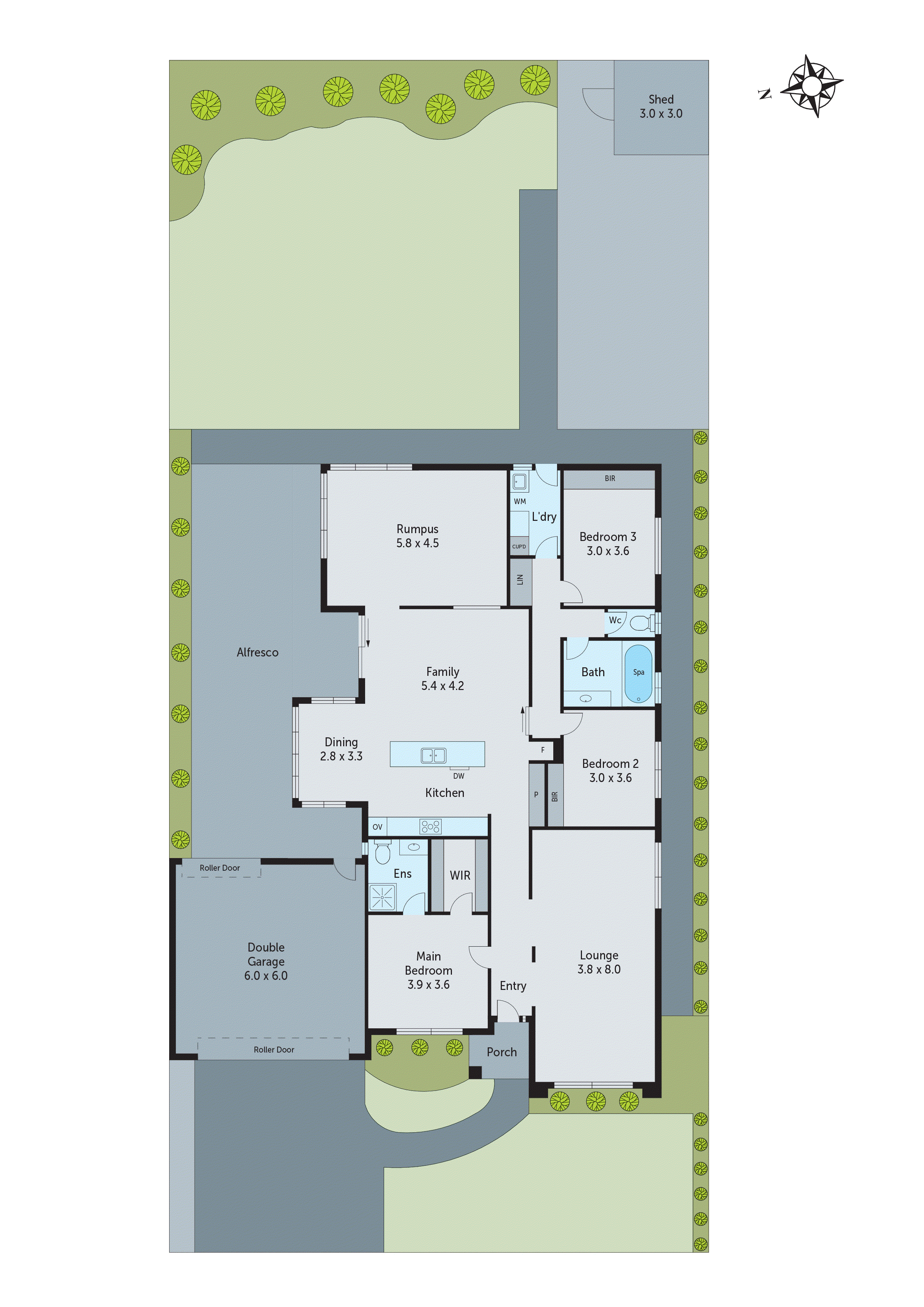 5 Balblair Drive, Grovedale VIC 3216 - Floorplan