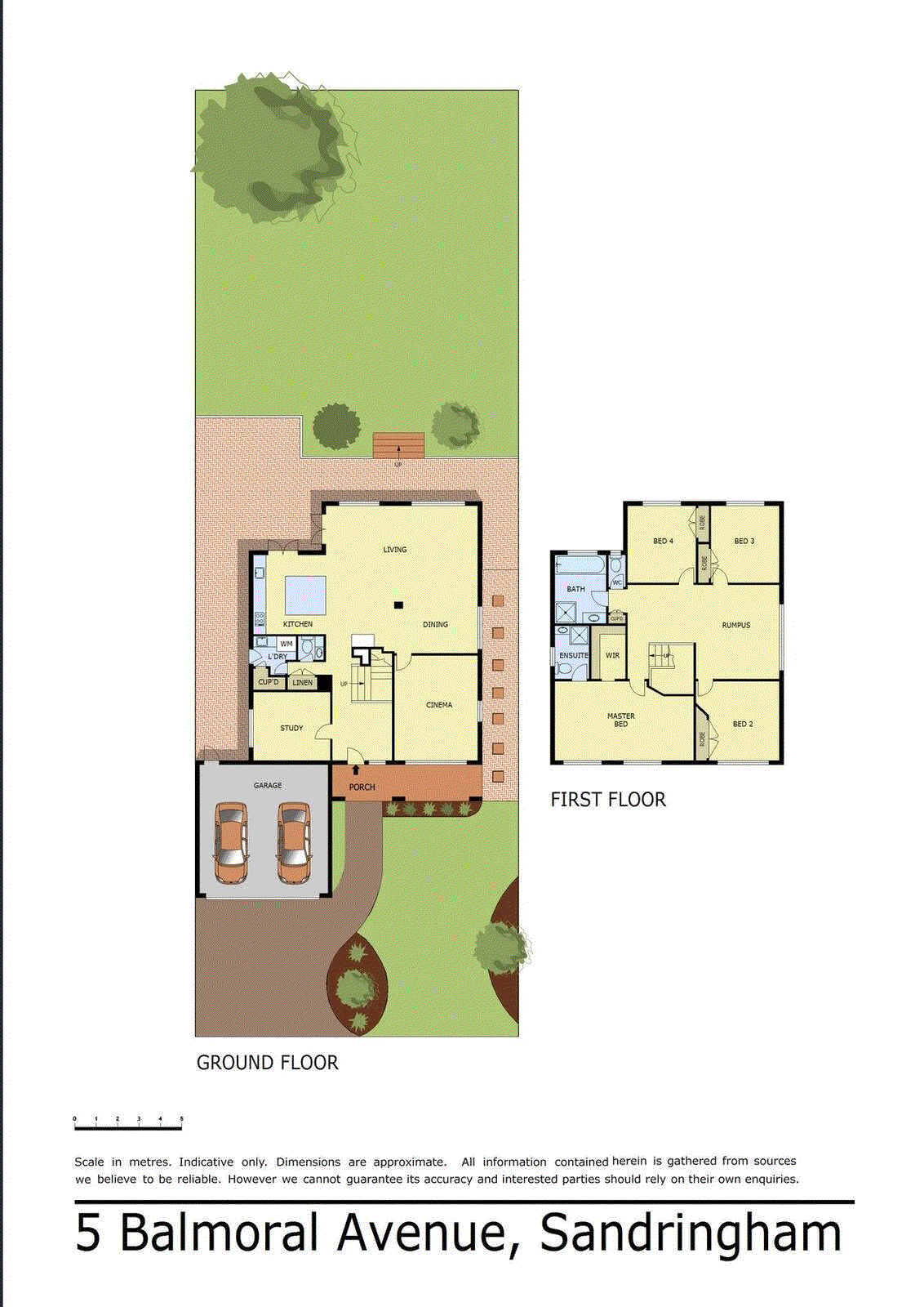 5 Balmoral Avenue, Sandringham VIC 3191 - Floorplan