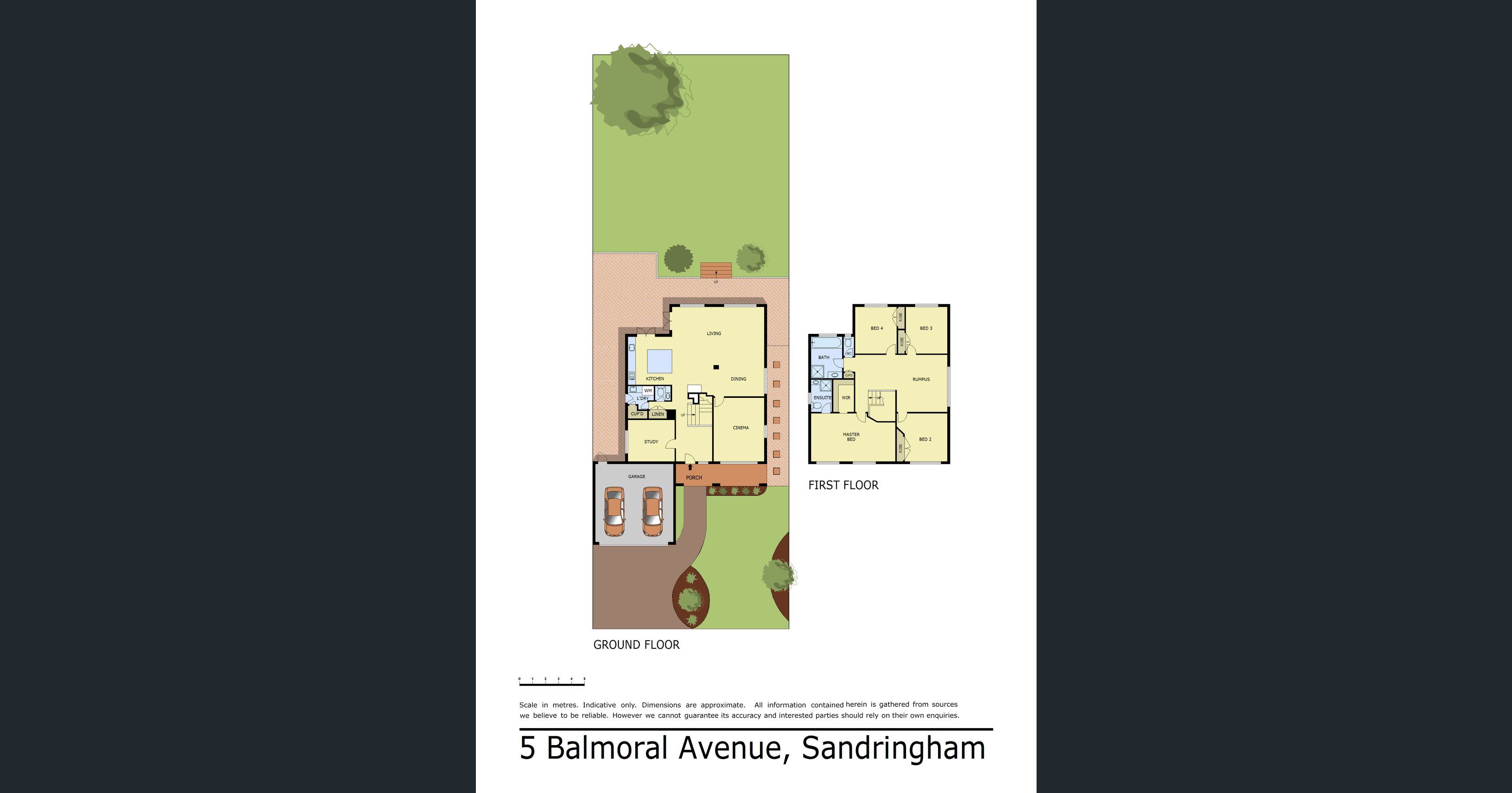 5 Balmoral Avenue, SANDRINGHAM VIC 3191 - Floorplan