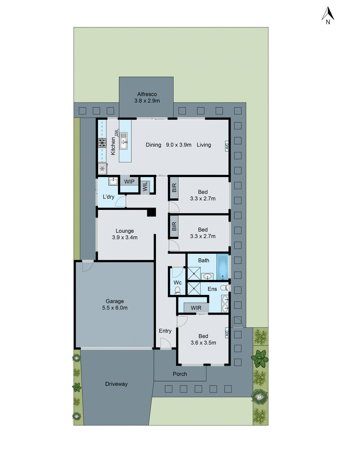 5 Barbra Drive, Charlemont VIC 3217 - Floorplan