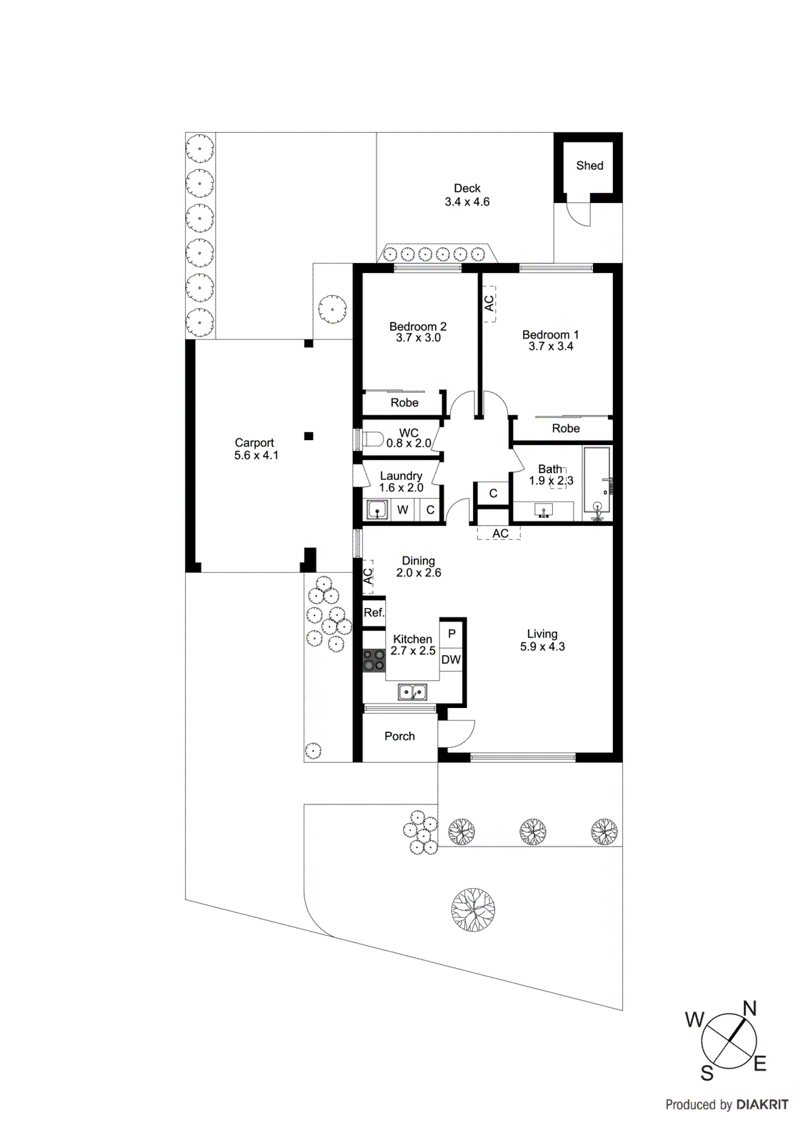 5 Bardoel Court, Chelsea VIC 3196 - Floorplan