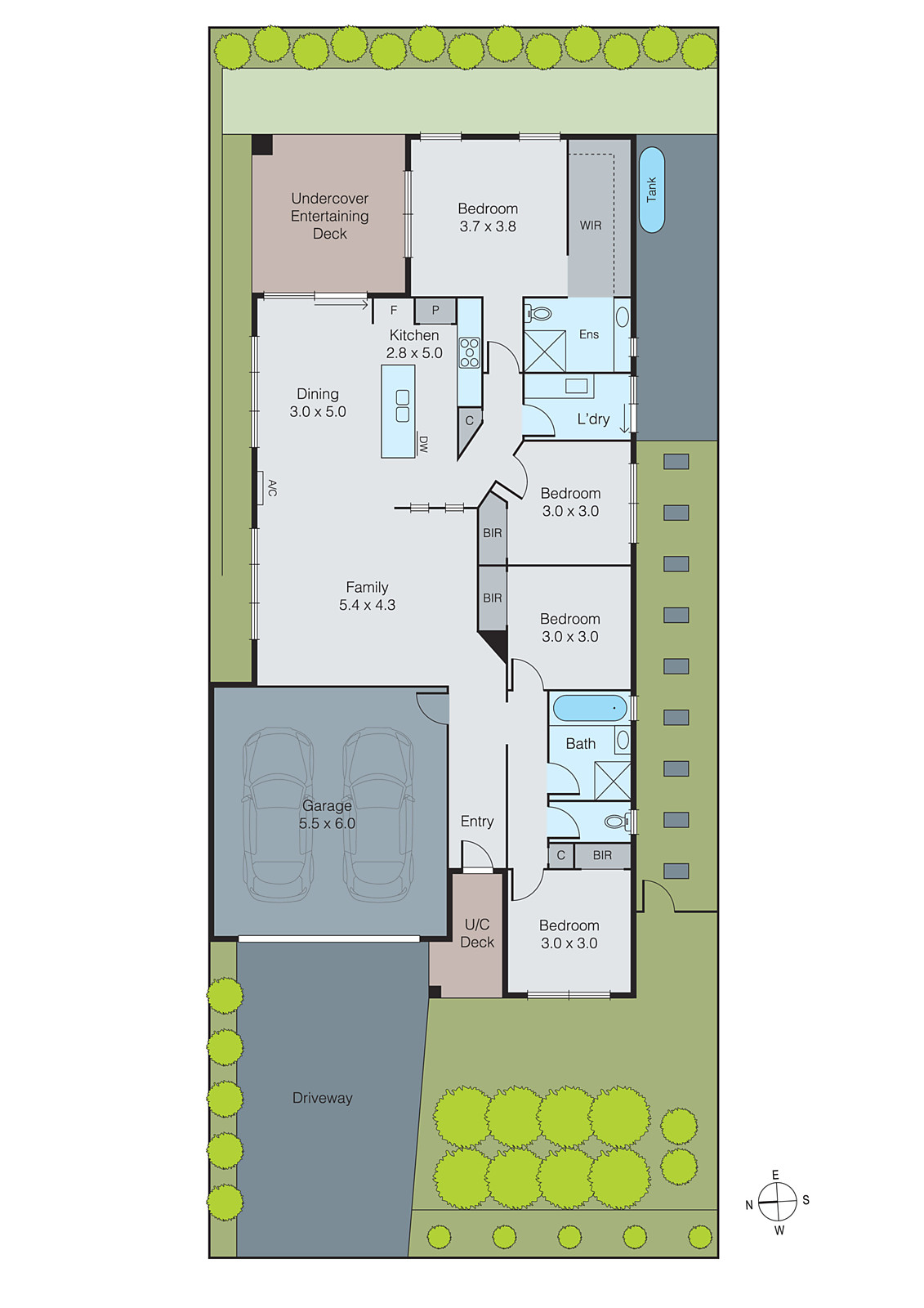5 Barney Grove, Leopold VIC 3224 - Floorplan