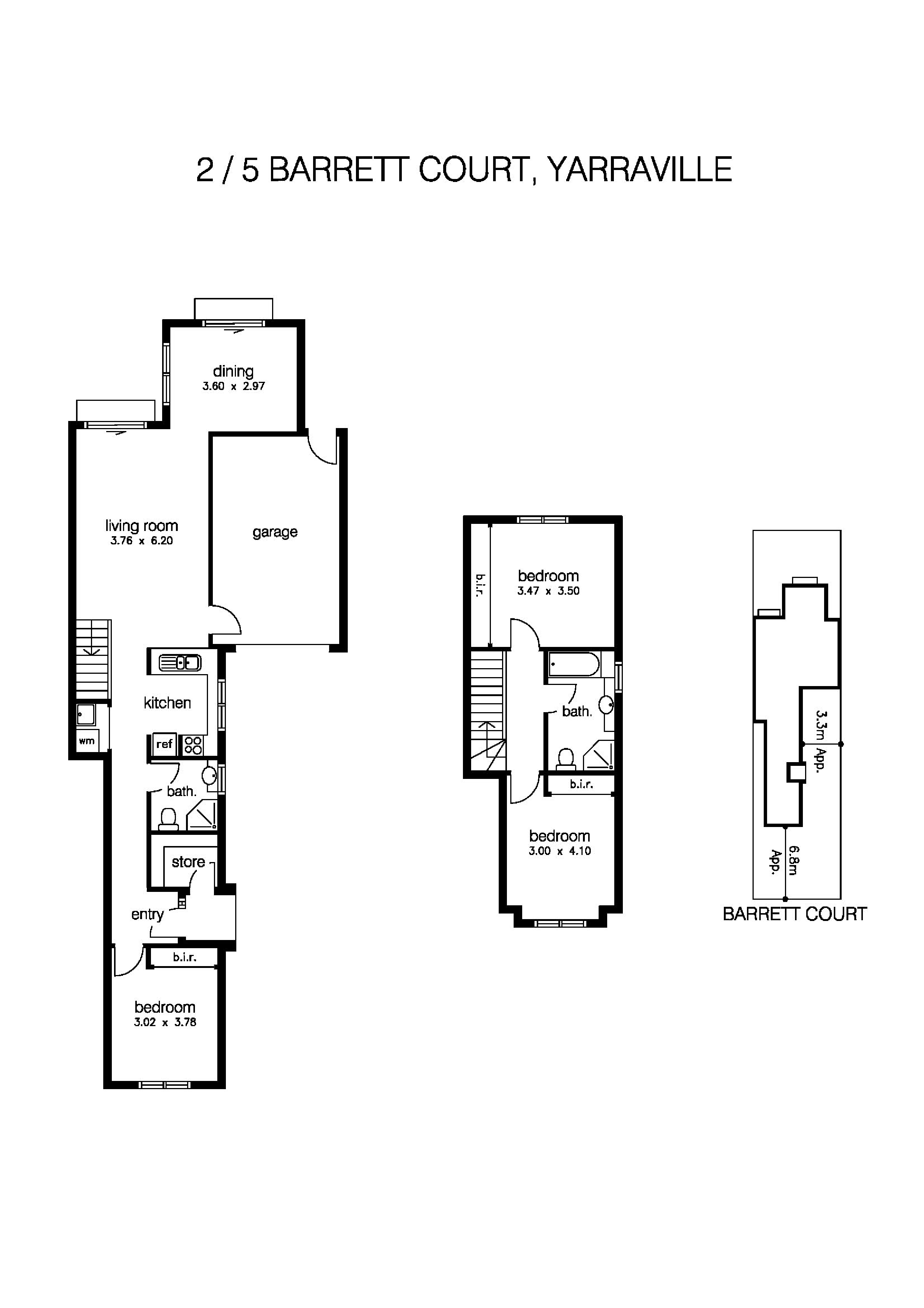 5 Barrett Court, YARRAVILLE VIC 3013 - Floorplan
