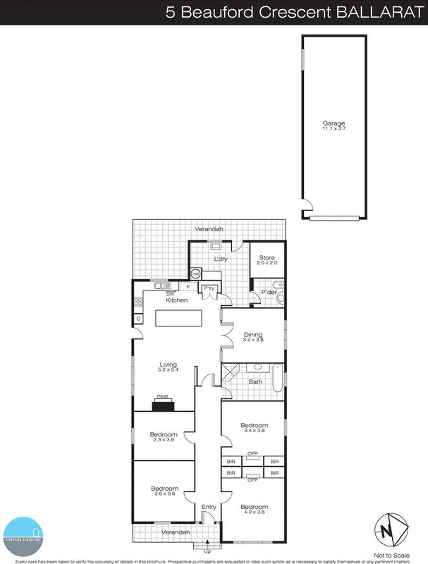5 Beaufort Crescent, Ballarat VIC 3350 - Floorplan