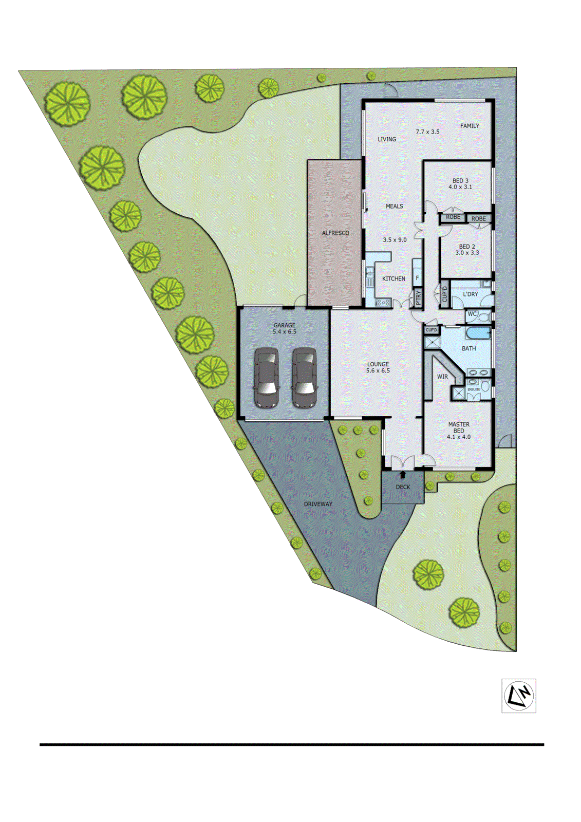 5 Beautex Court, Aspendale Gardens VIC 3195 - Floorplan