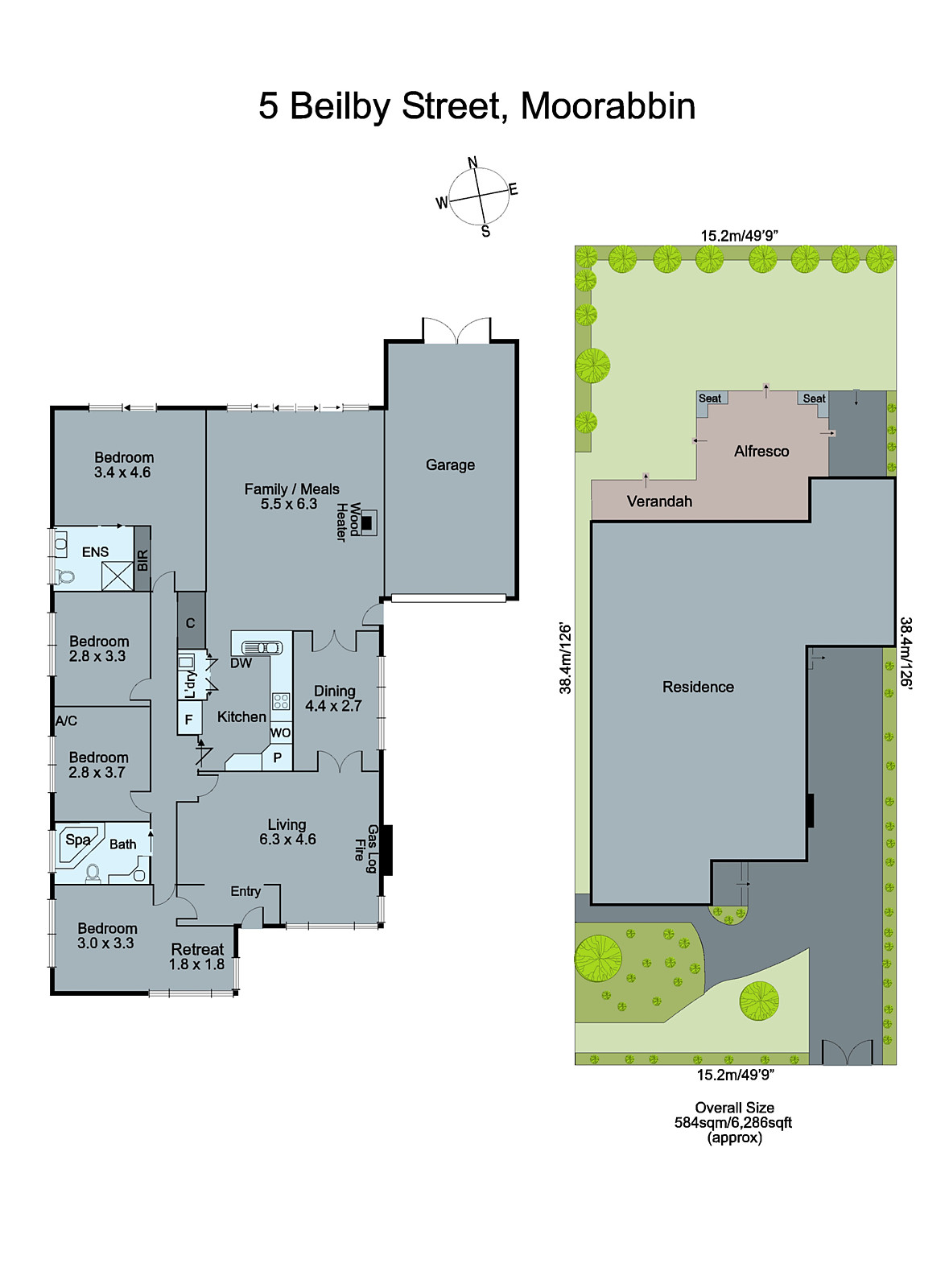 5 Beilby Street, Moorabbin VIC 3189 - Floorplan